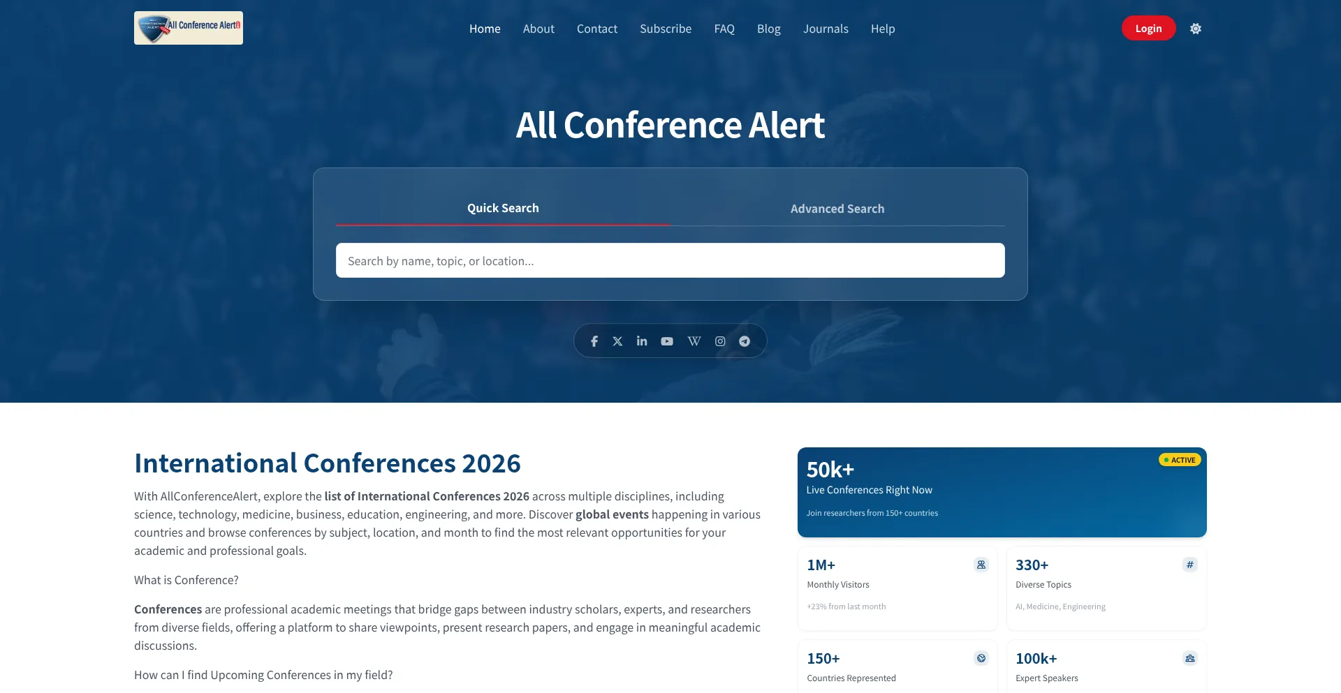 Allconferencealert.com