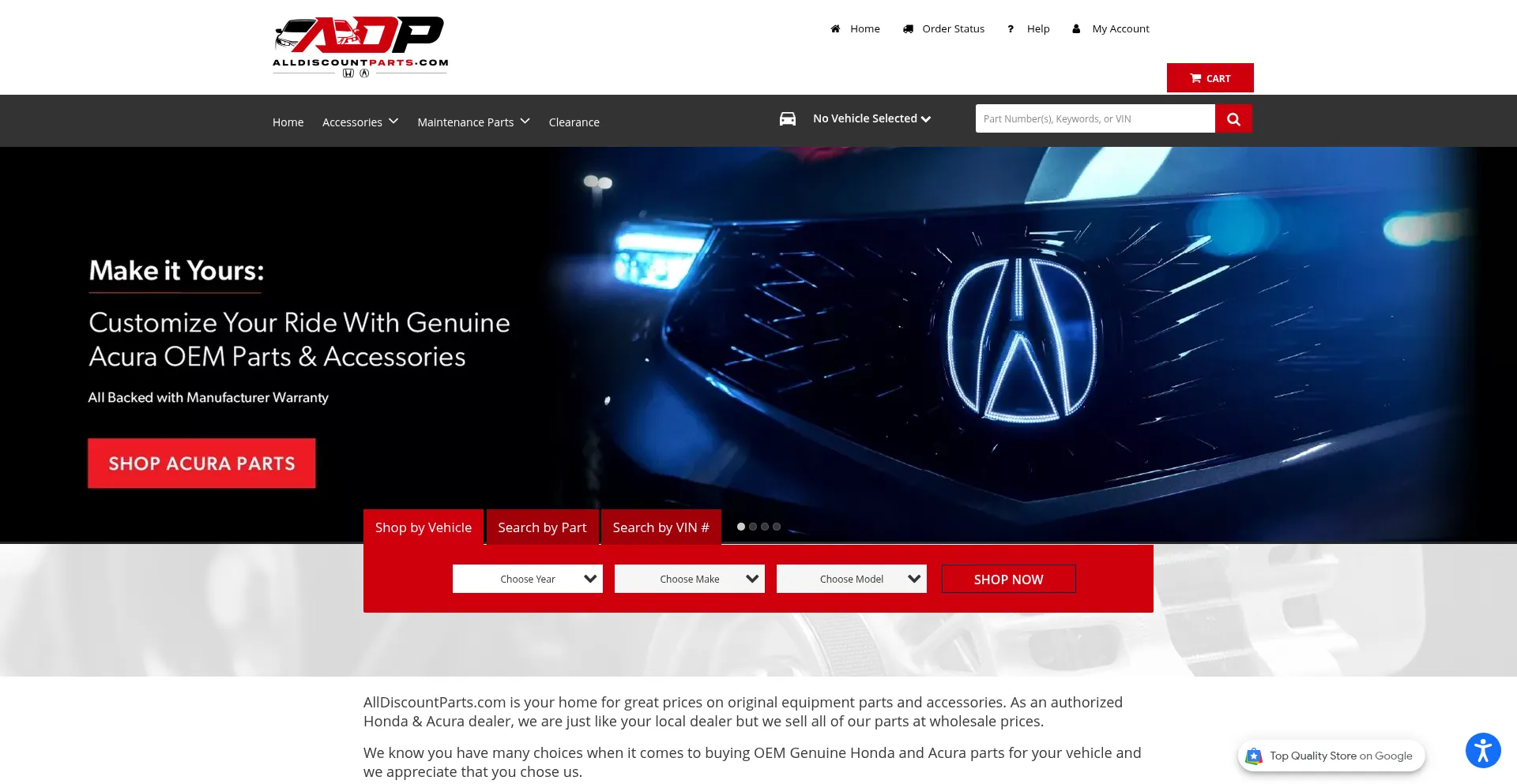 Alldiscountparts.com 安全可靠吗？