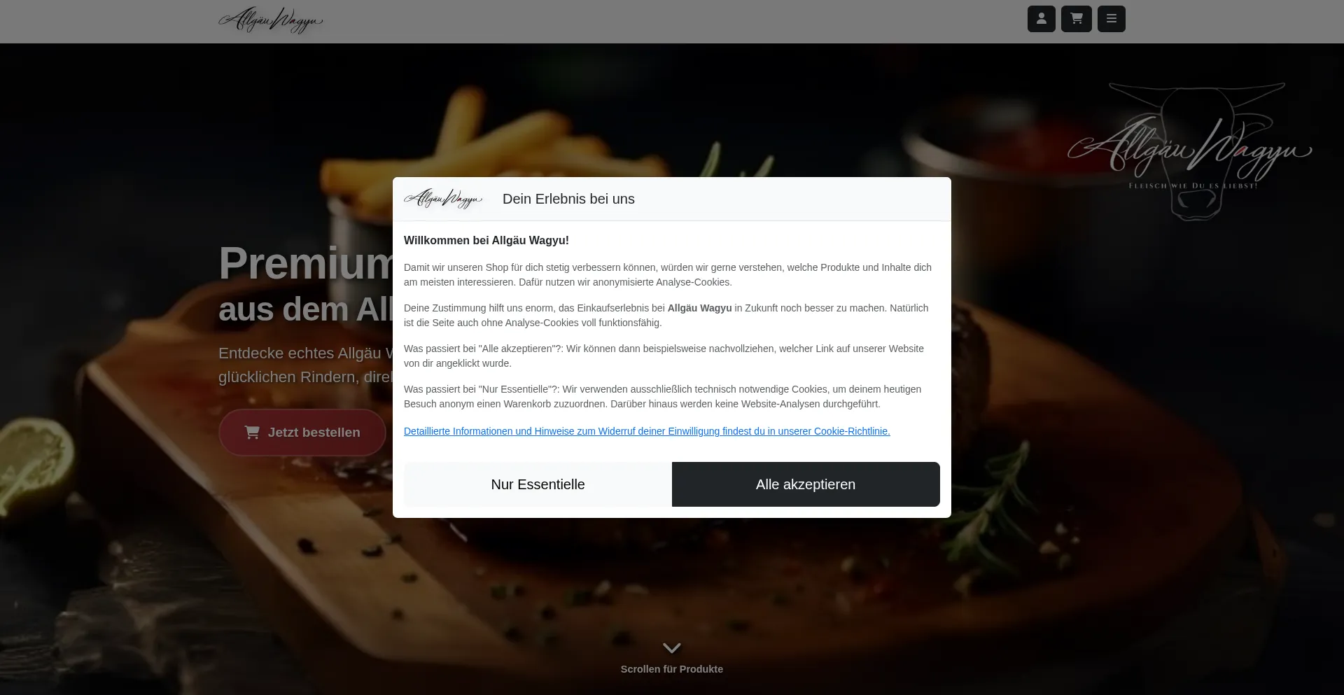 Allgaeu-wagyu.de 安全可靠吗？