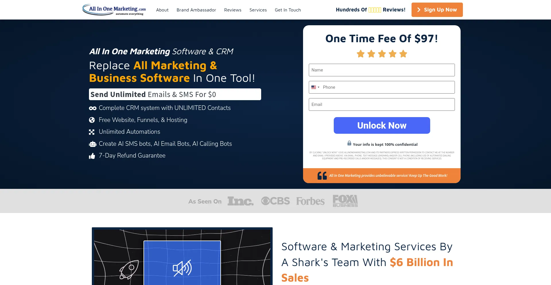 Allinonemarketing.com 安全可靠吗？