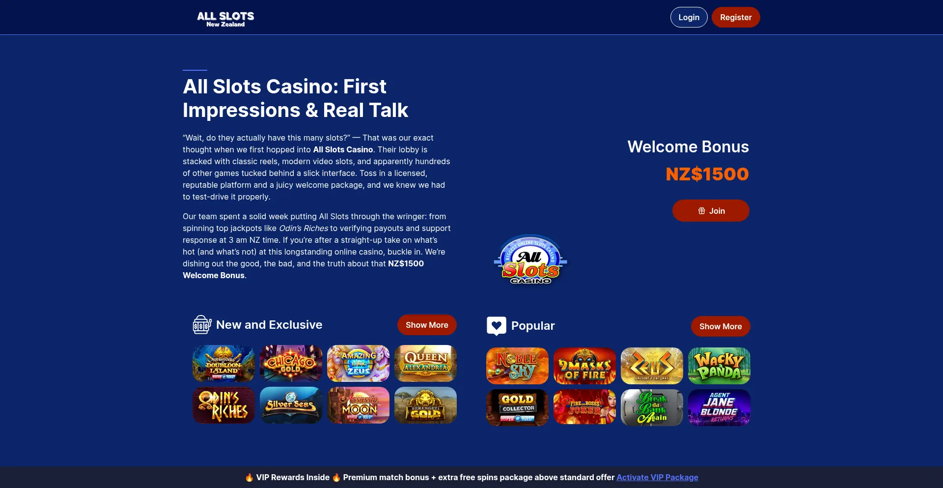 Allslots.nz