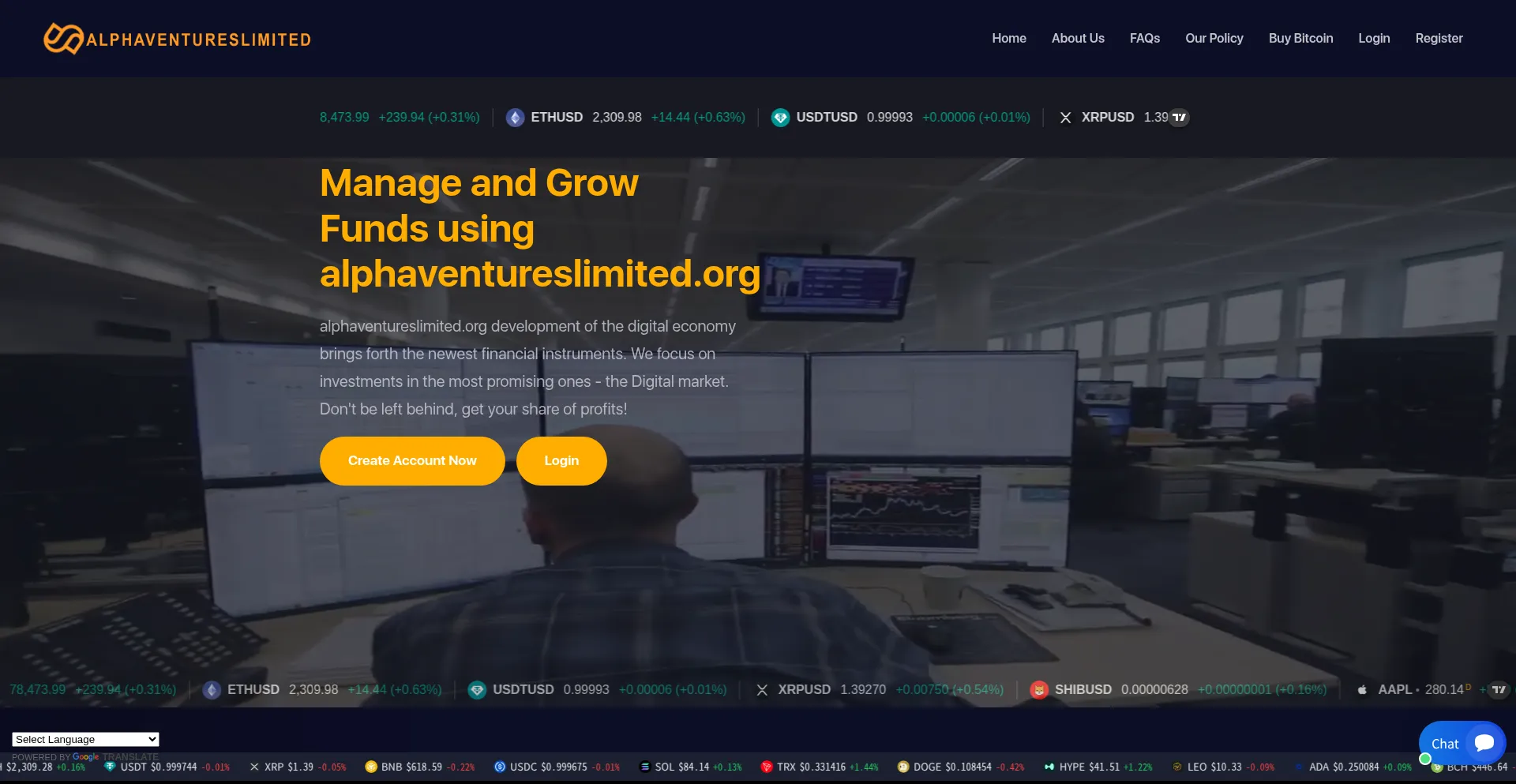 Alphaventureslimited.org