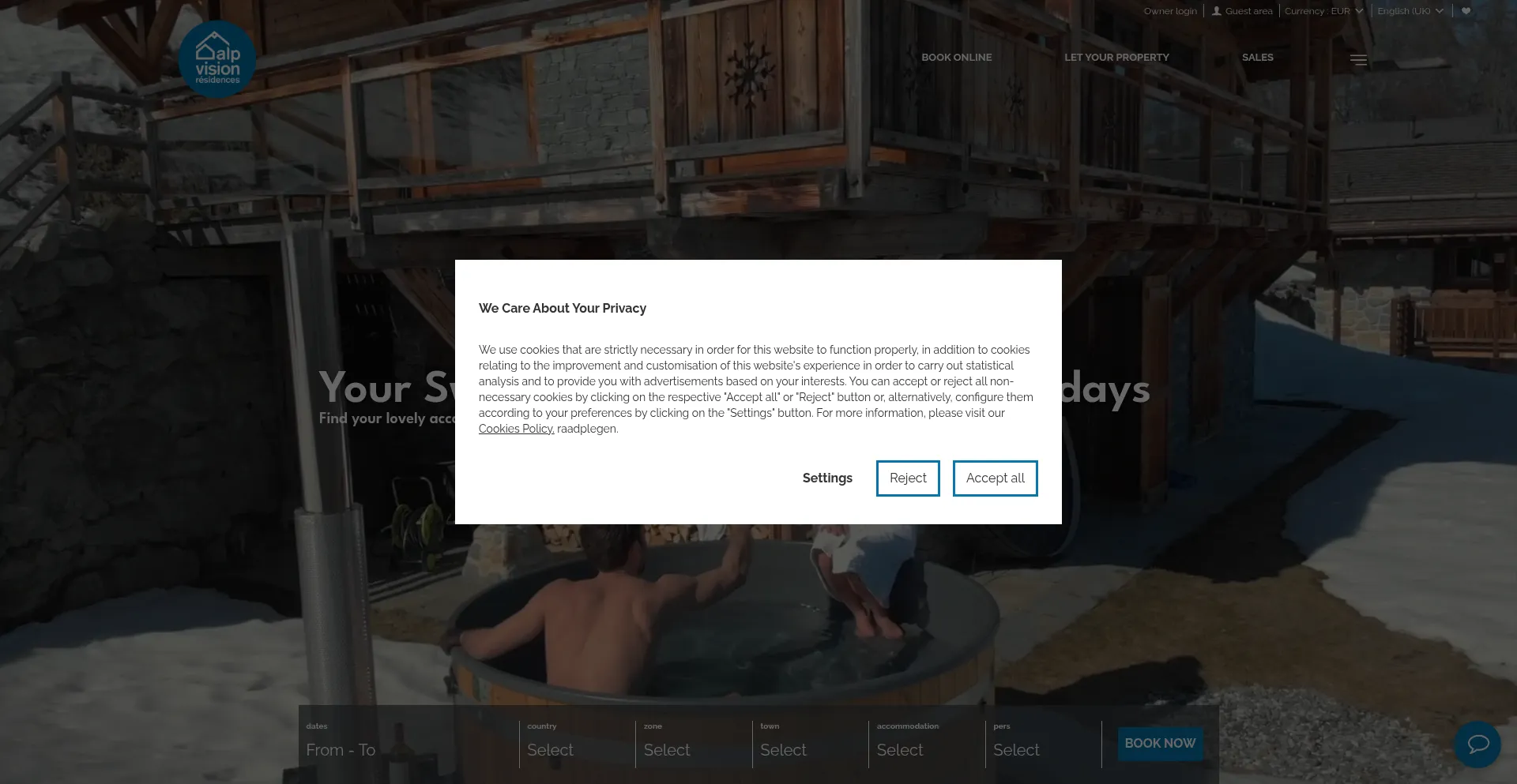 Alpvisionresidences.com Screenshot