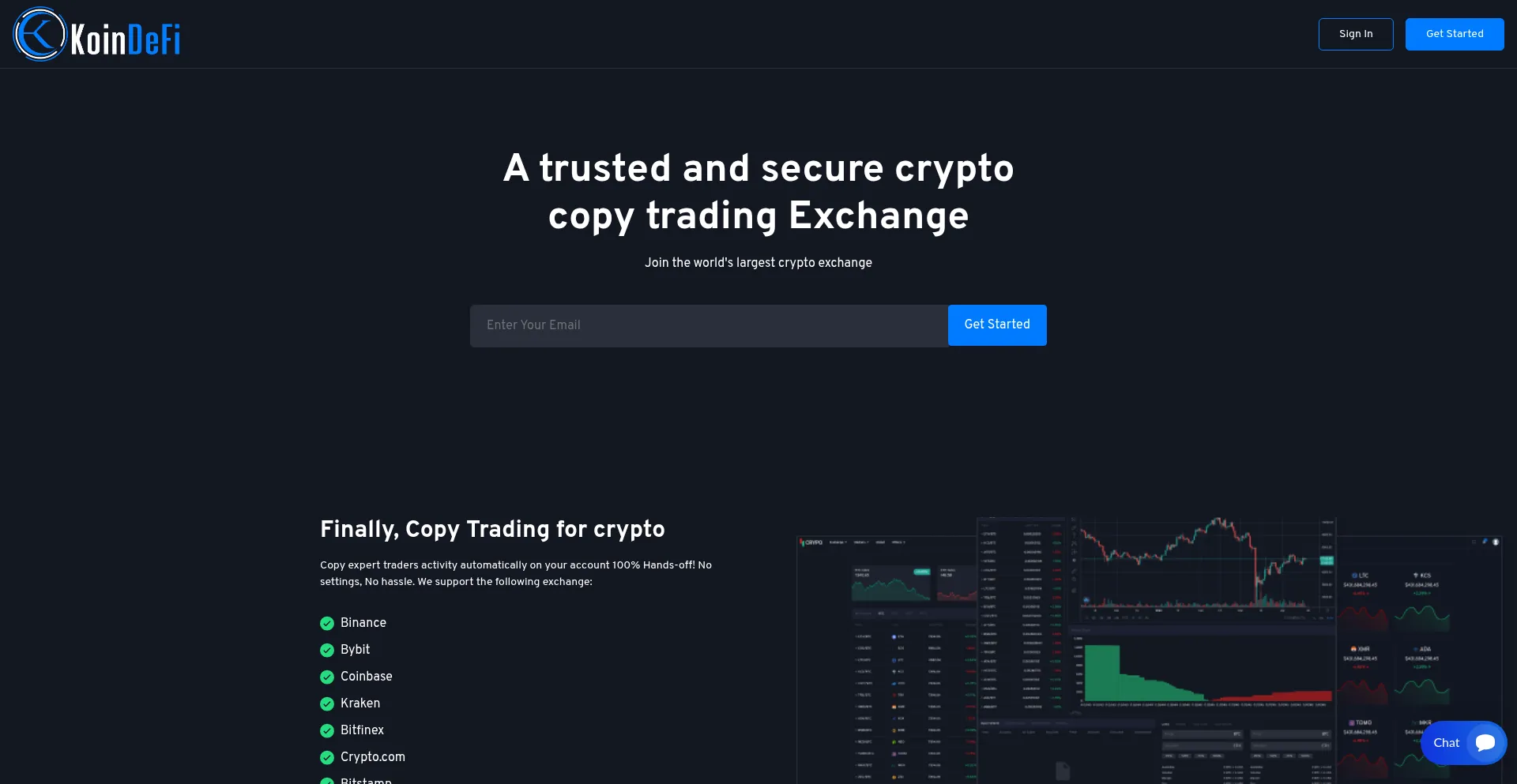 Website screenshot of Altcoinexx.com