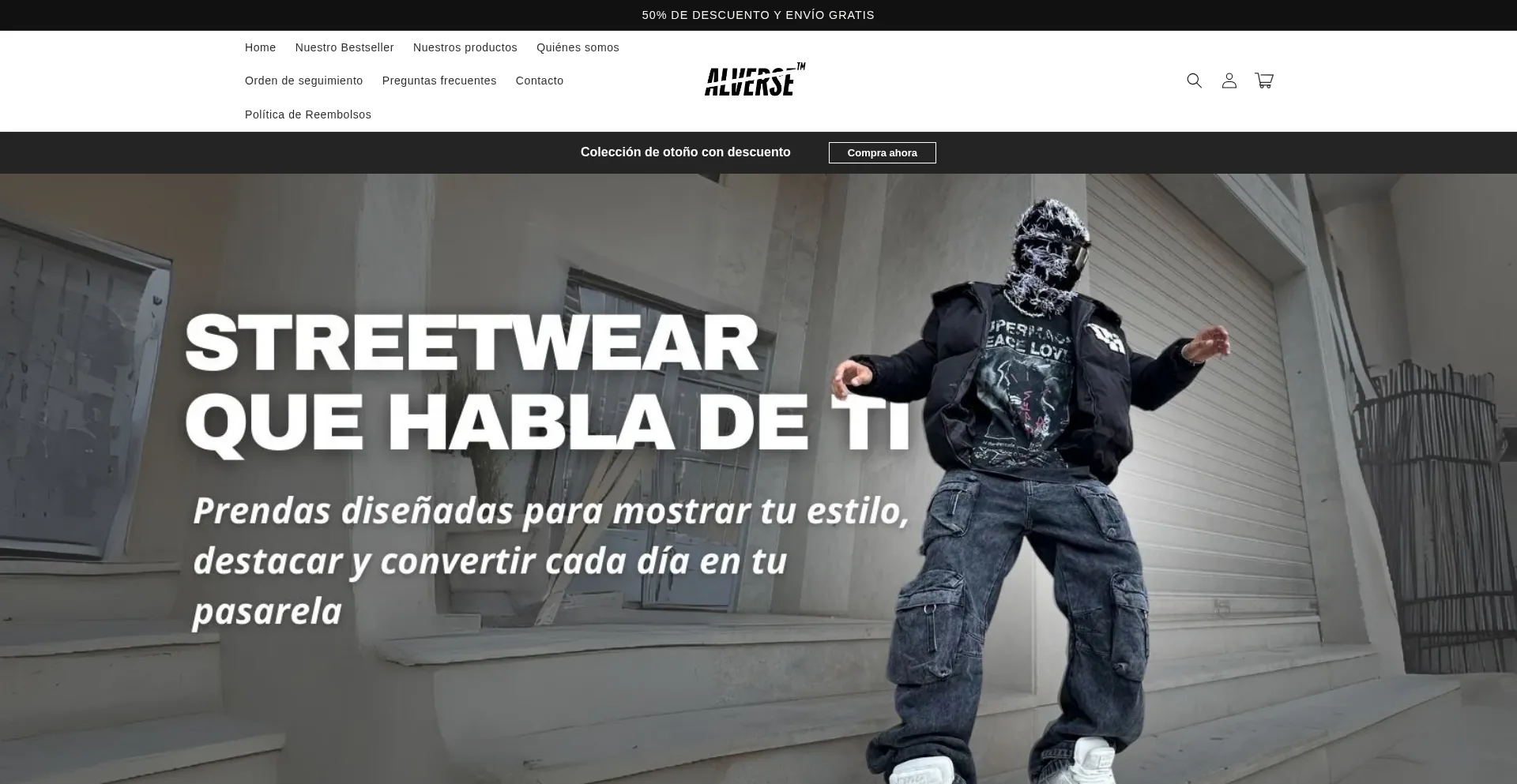 Alversestore.com Screenshot