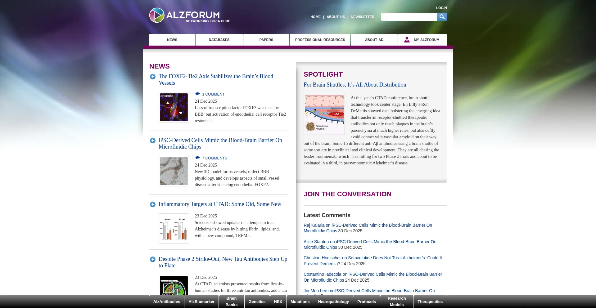 Alzforum.org