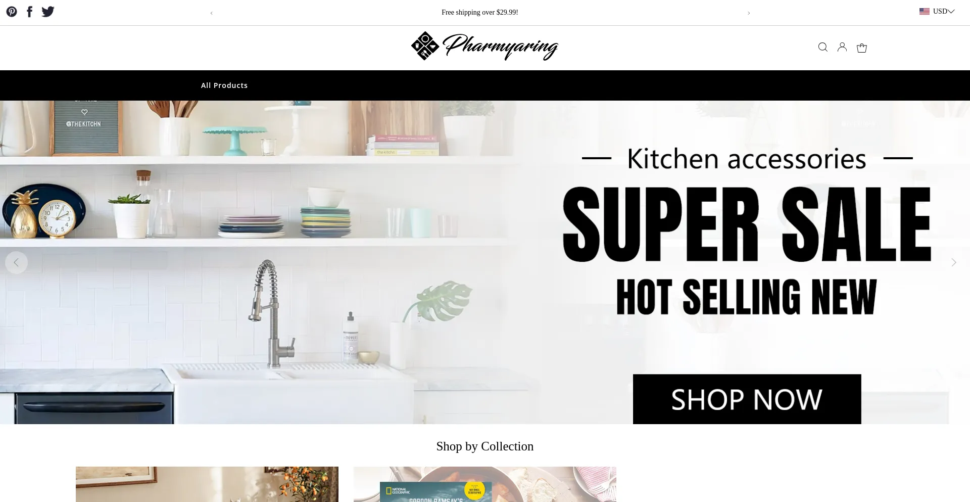 Website screenshot of Amazeprepare.top