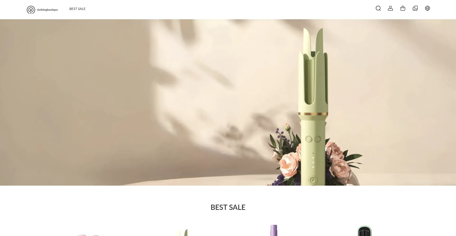 Website screenshot of Amaznreturnboxs.com