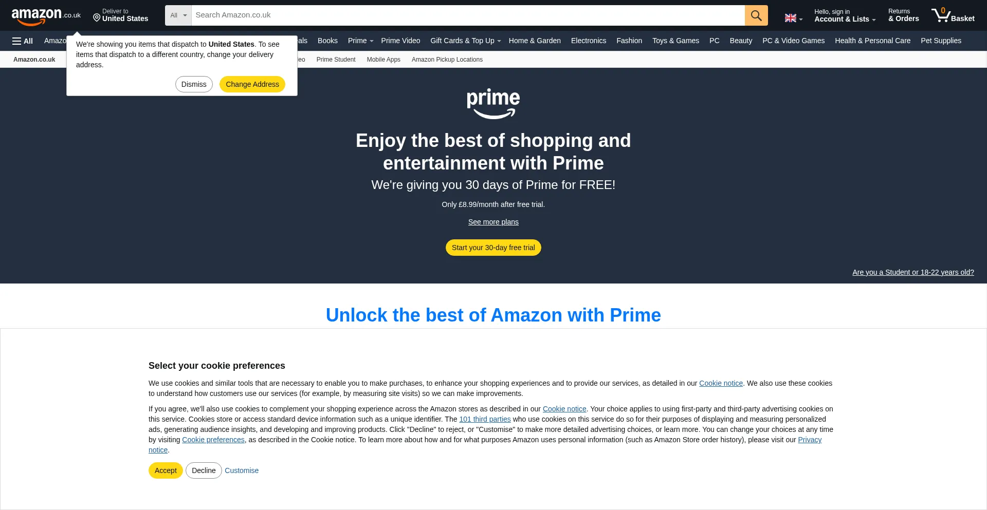 Amazonprime.uk 安全可靠吗？