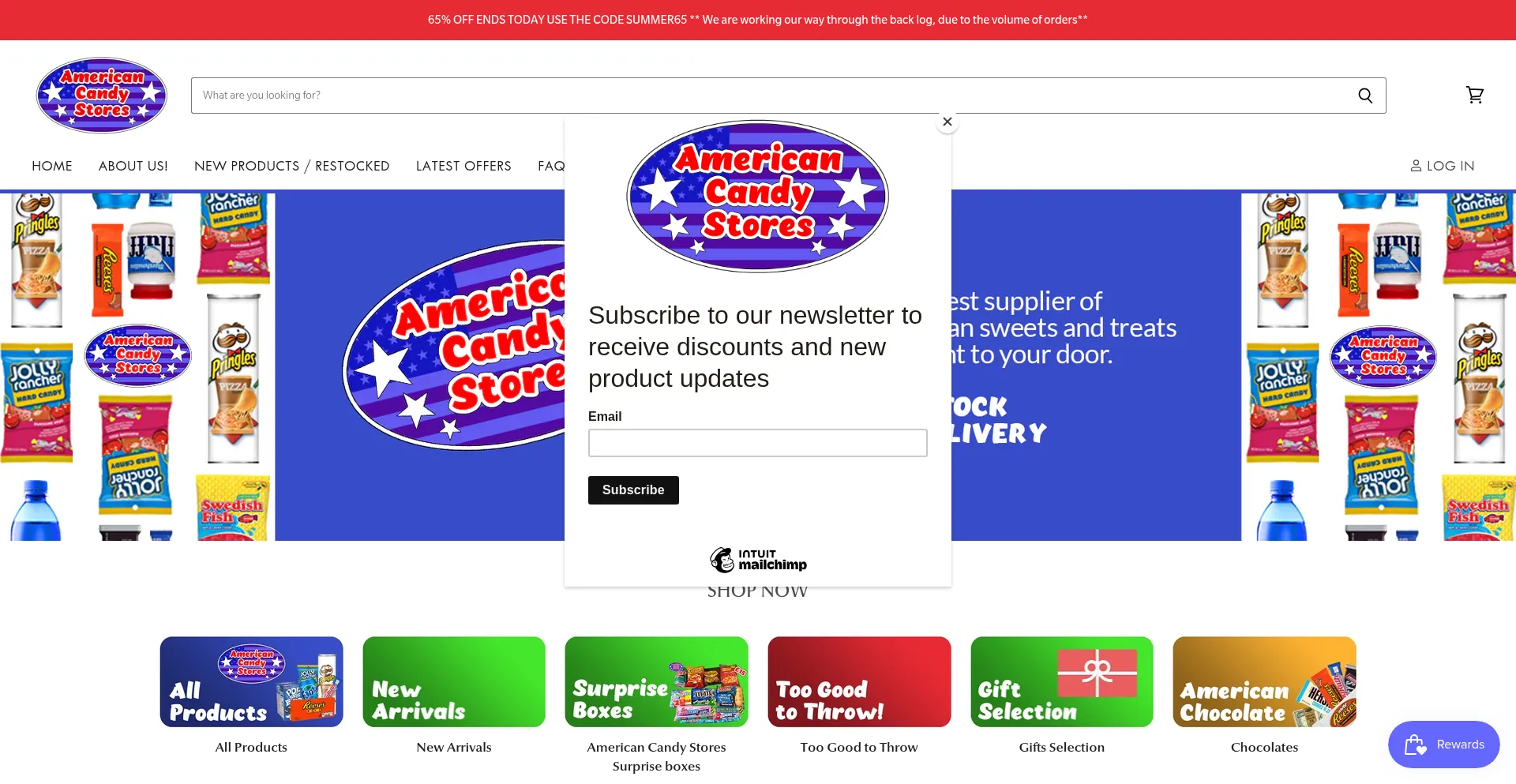 Americancandystores.co.uk 安全可靠吗？
