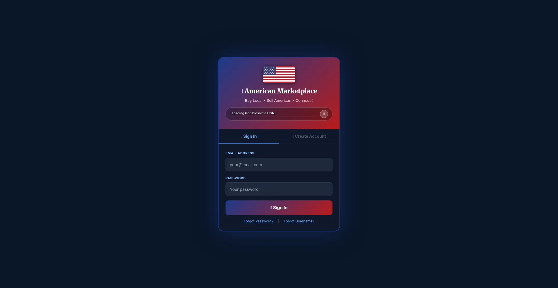 Americanmarketplace.space