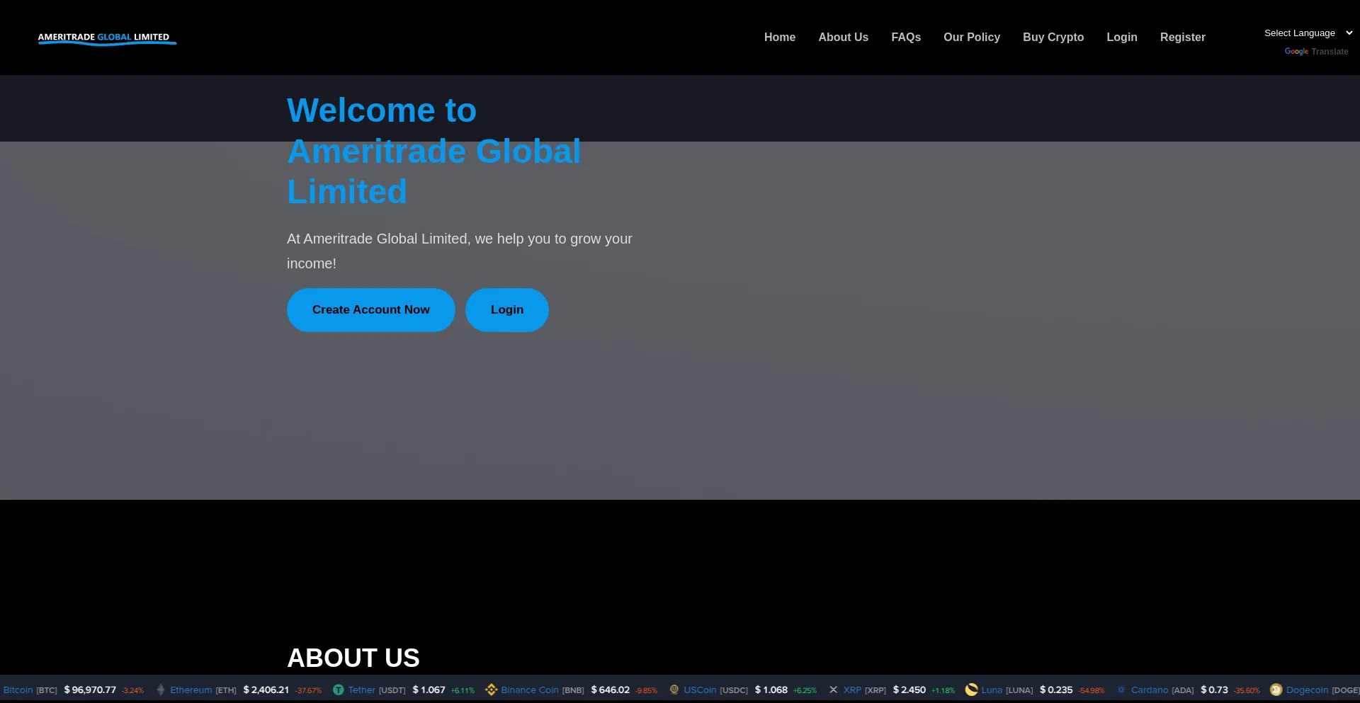 Ameritradegloballimited.com