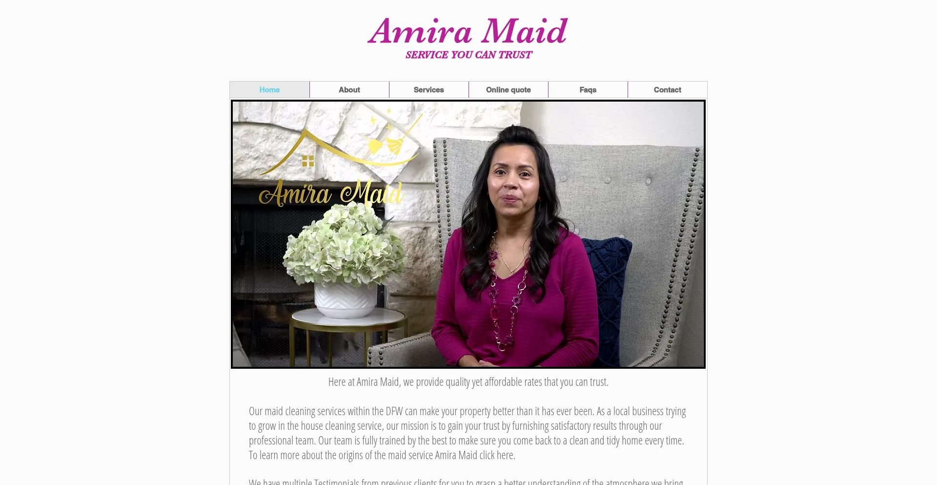 Amiramaid.com