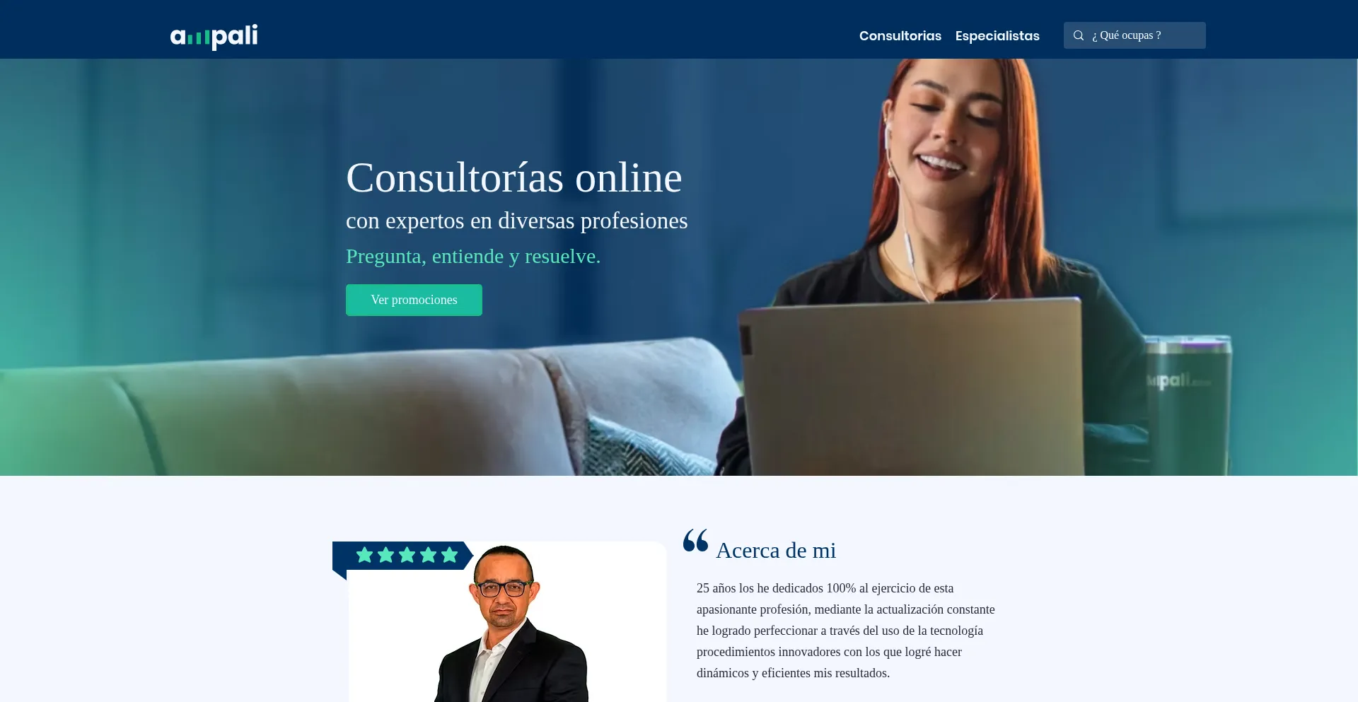 Ampali.com.mx Screenshot