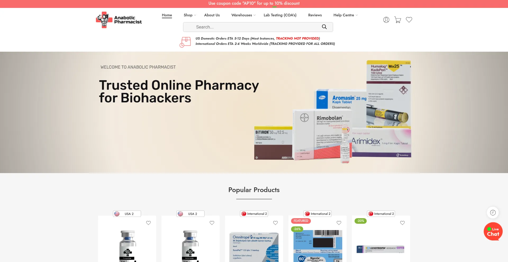 Anabolicpharmacist.to 安全可靠吗？