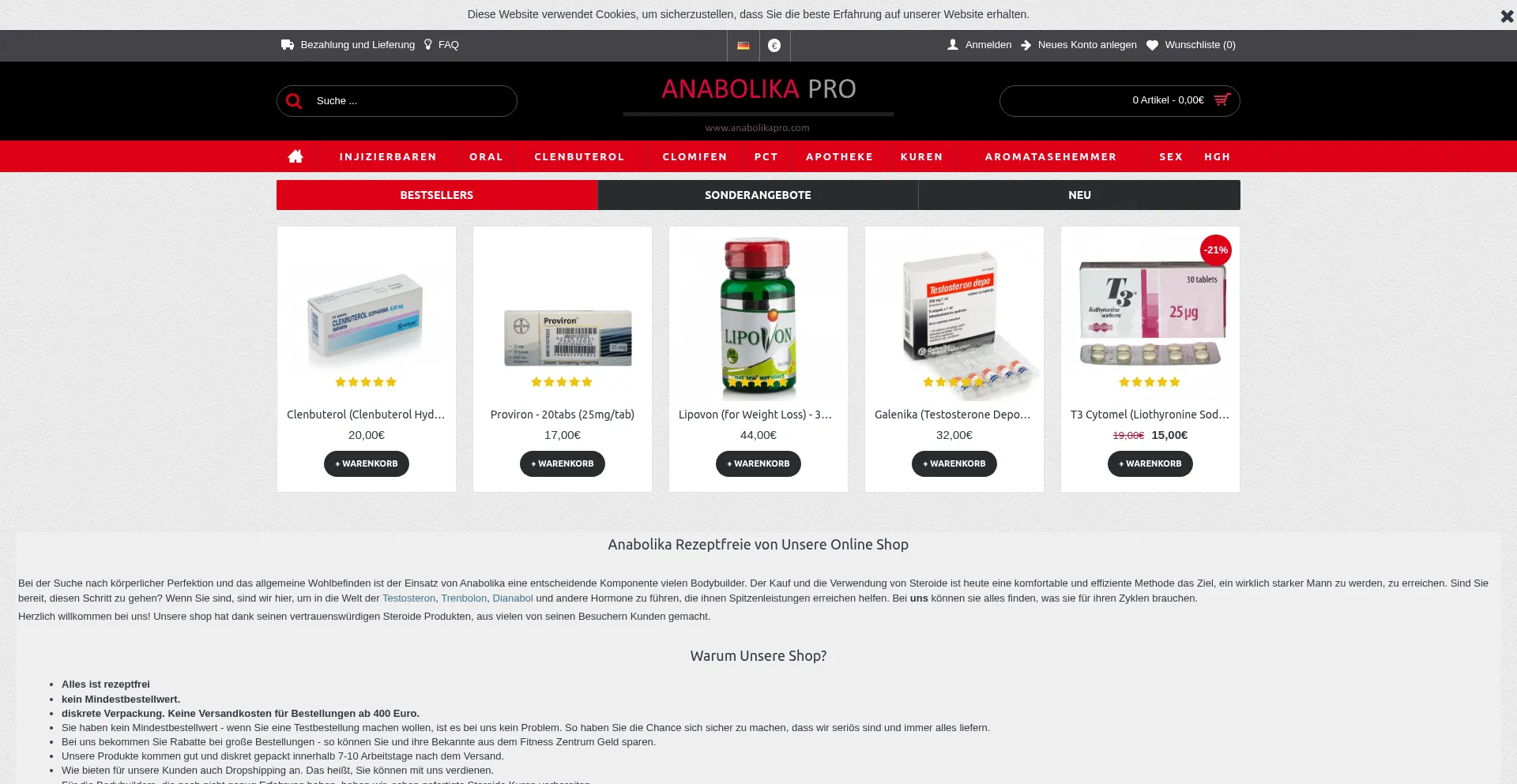 Anabolikapro.com 安全可靠吗？