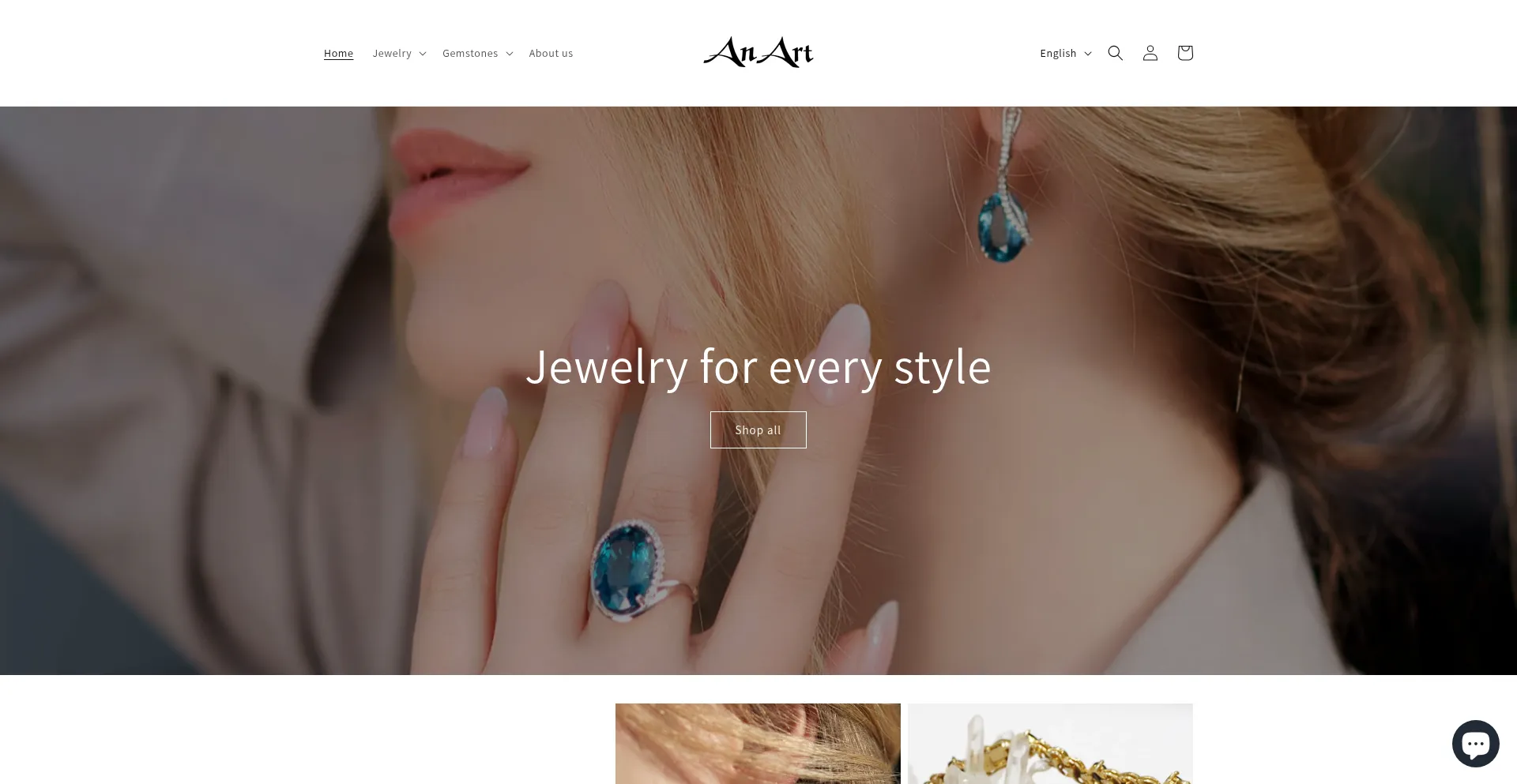 Website screenshot of Anart.lv