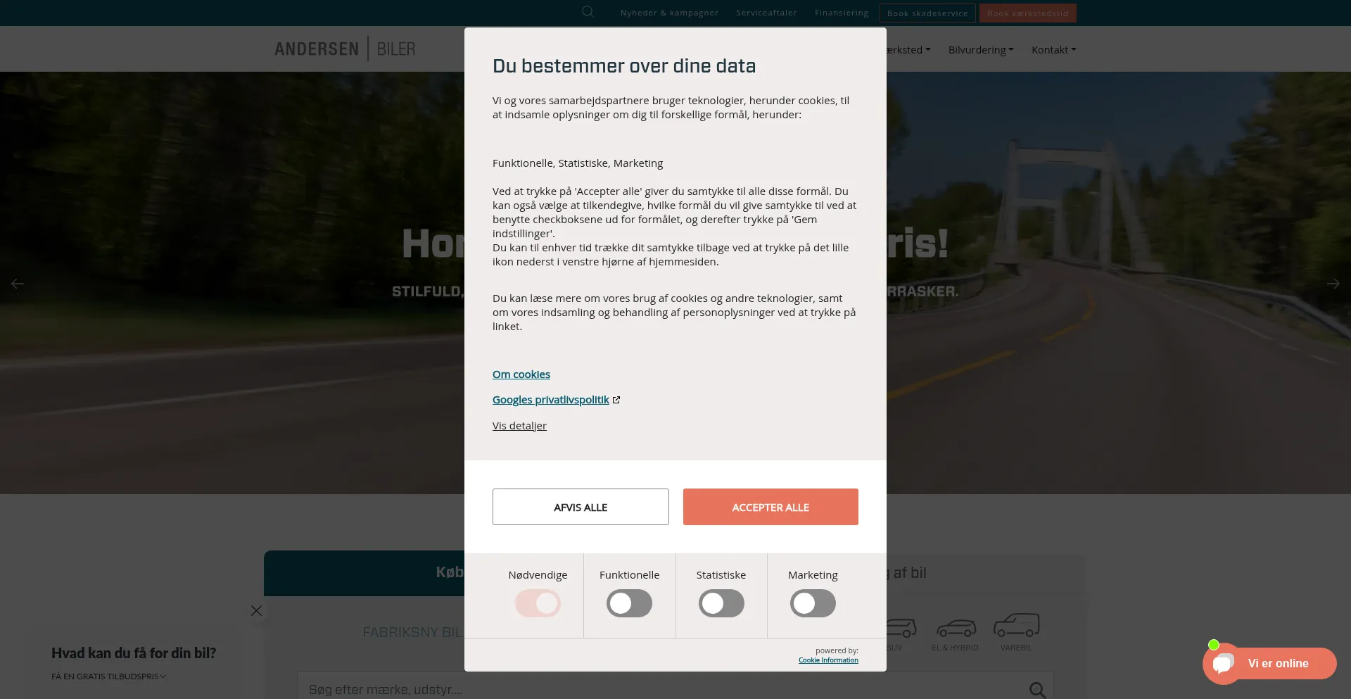 Andersenbiler.dk 安全可靠吗？
