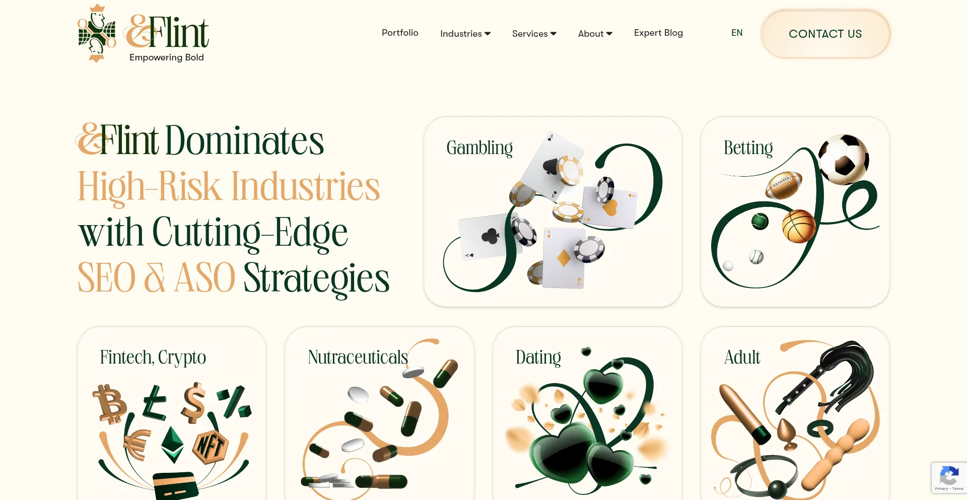 Andflint.com Screenshot