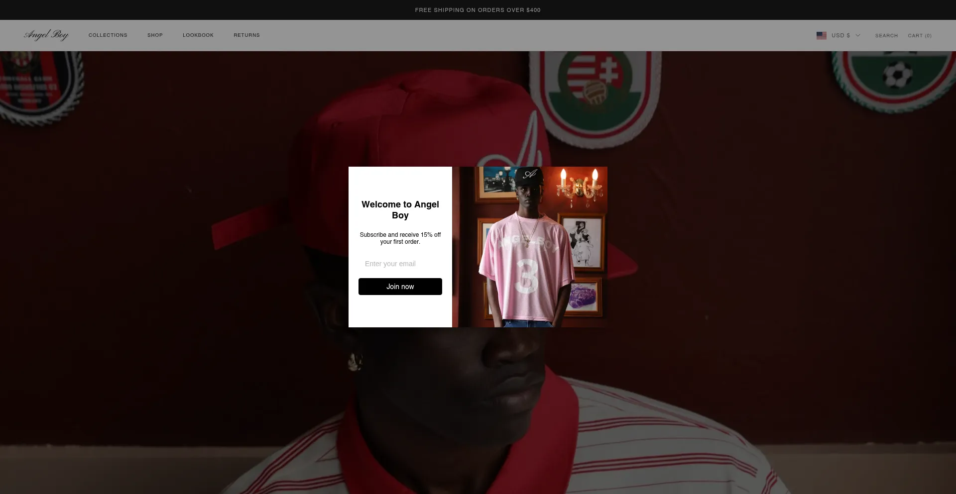 Website screenshot of Angelboyclo.com