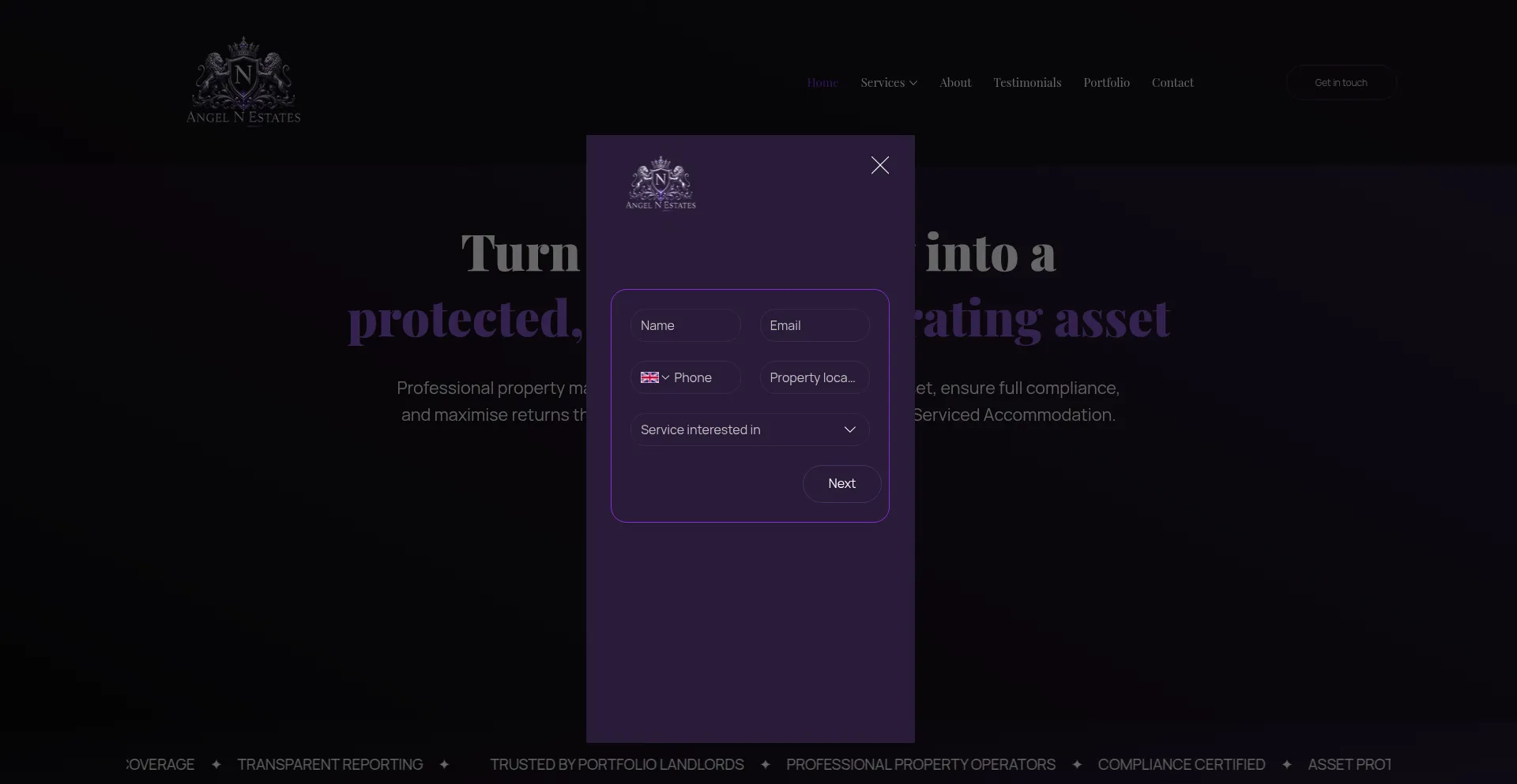 Angelnestates.co.uk