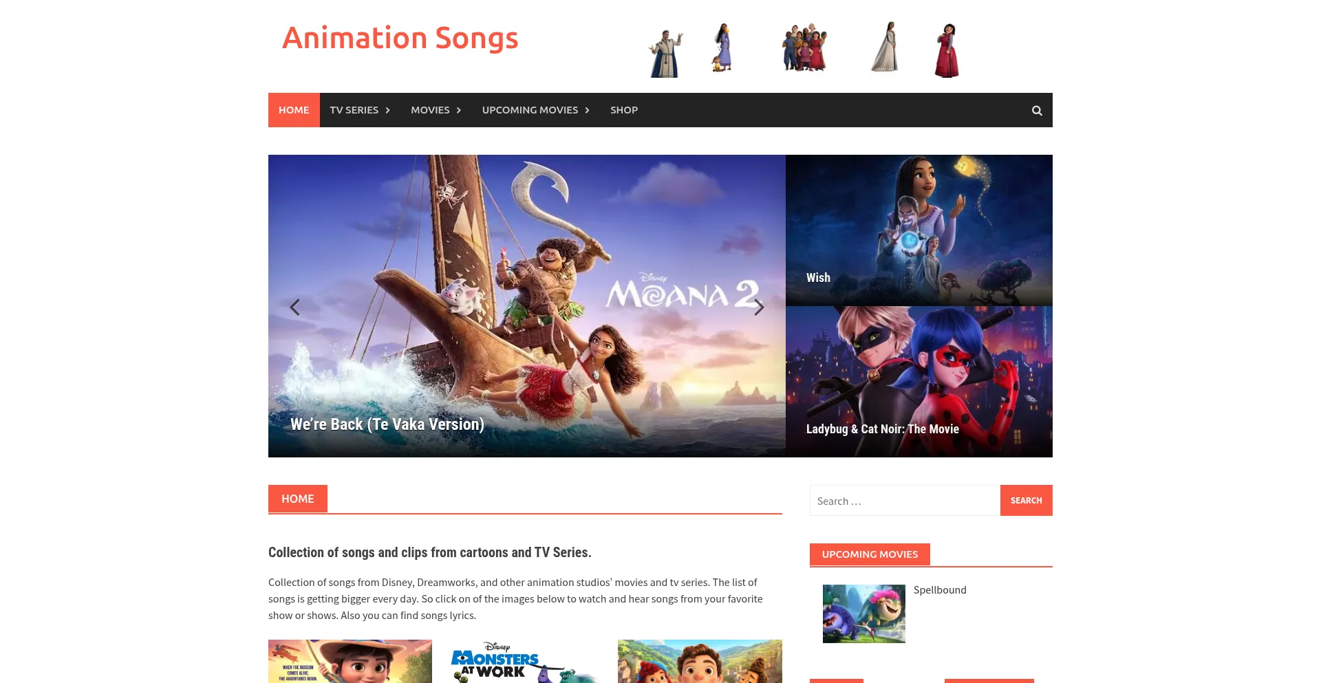 Animationsongs.com