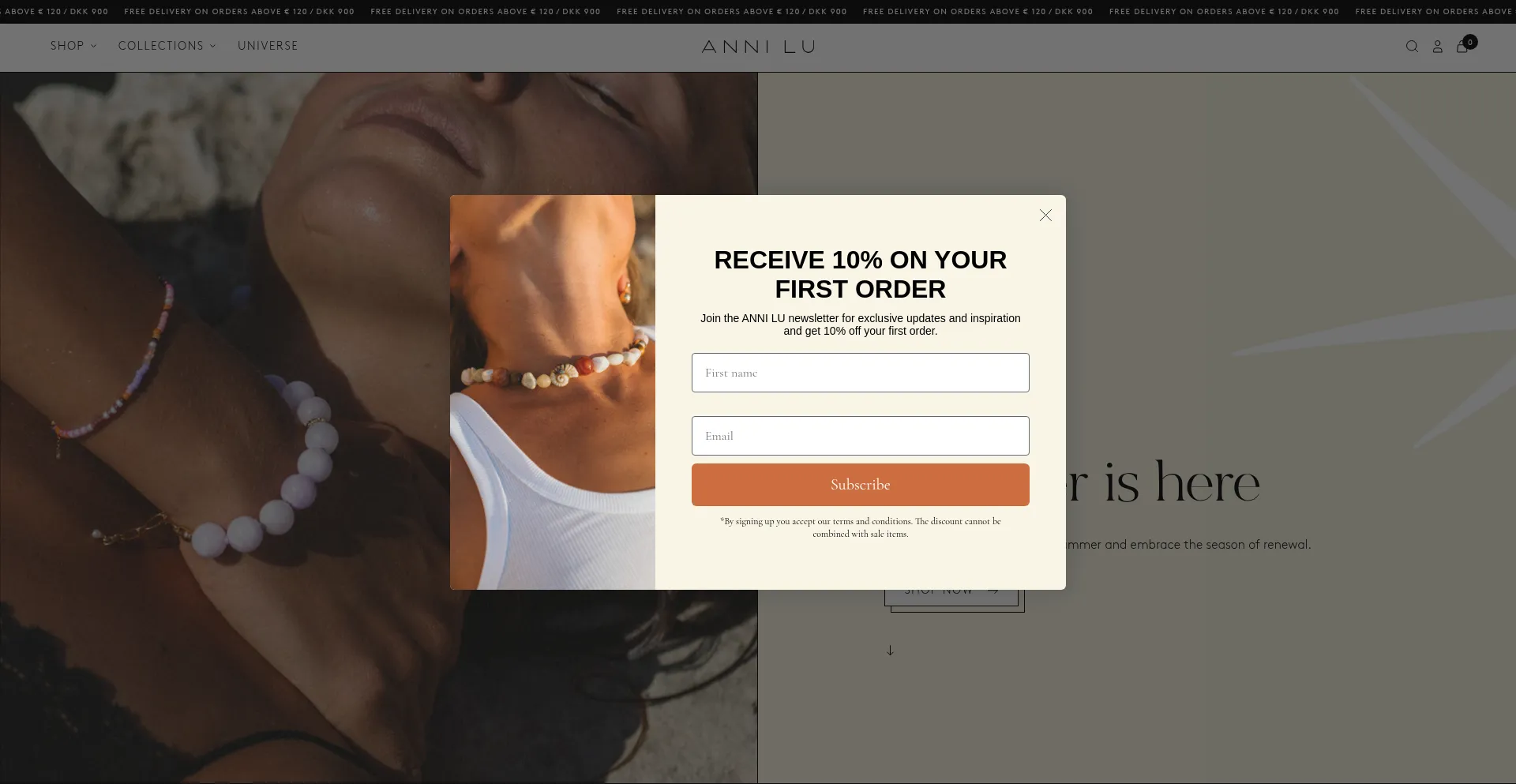 Website screenshot of Anni-lu.com
