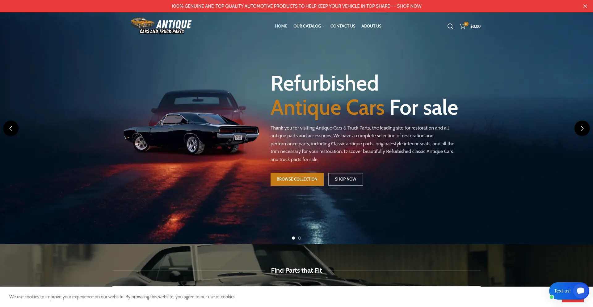 Antiquecarsandtruckparts.com