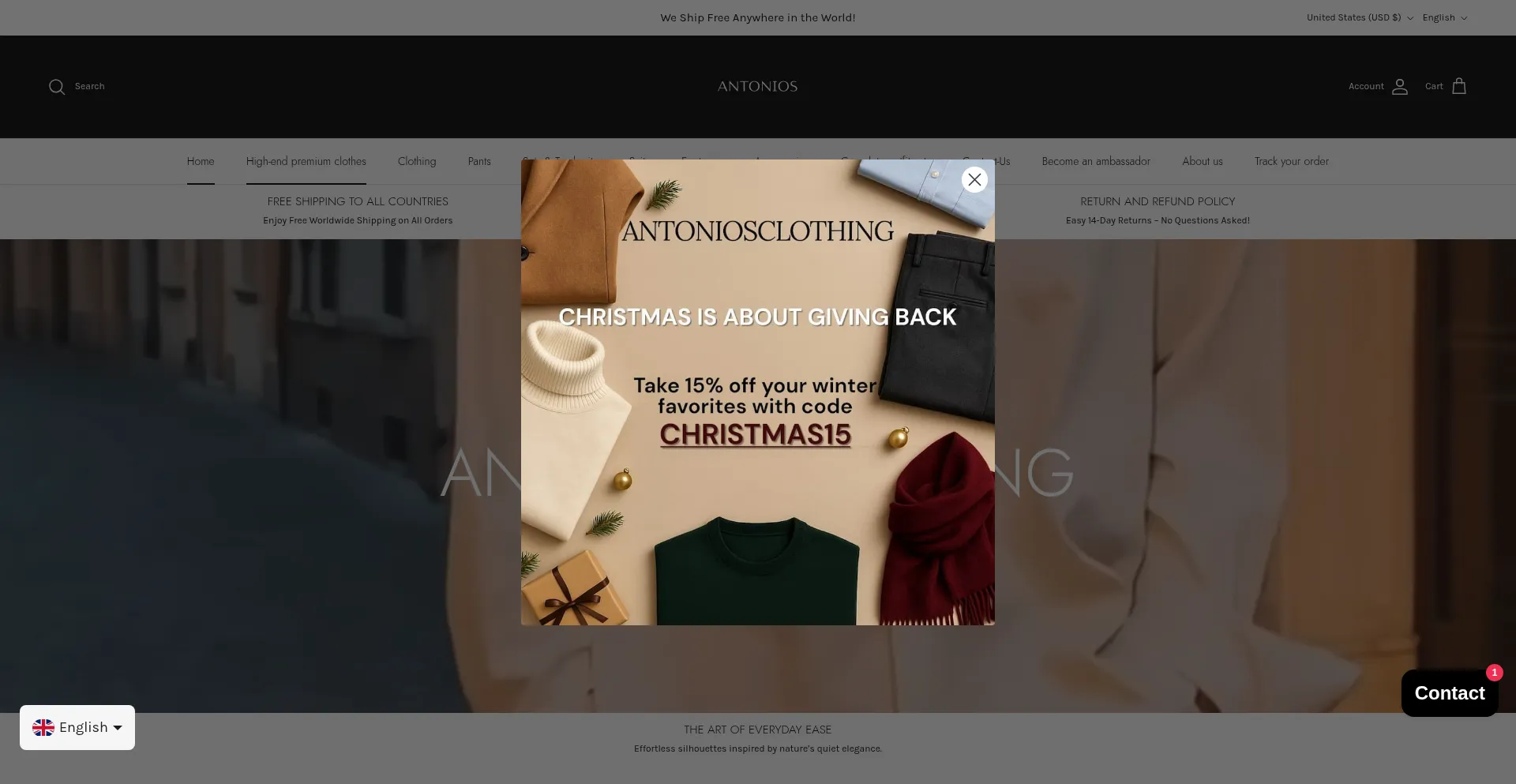 Antoniosclothing.com