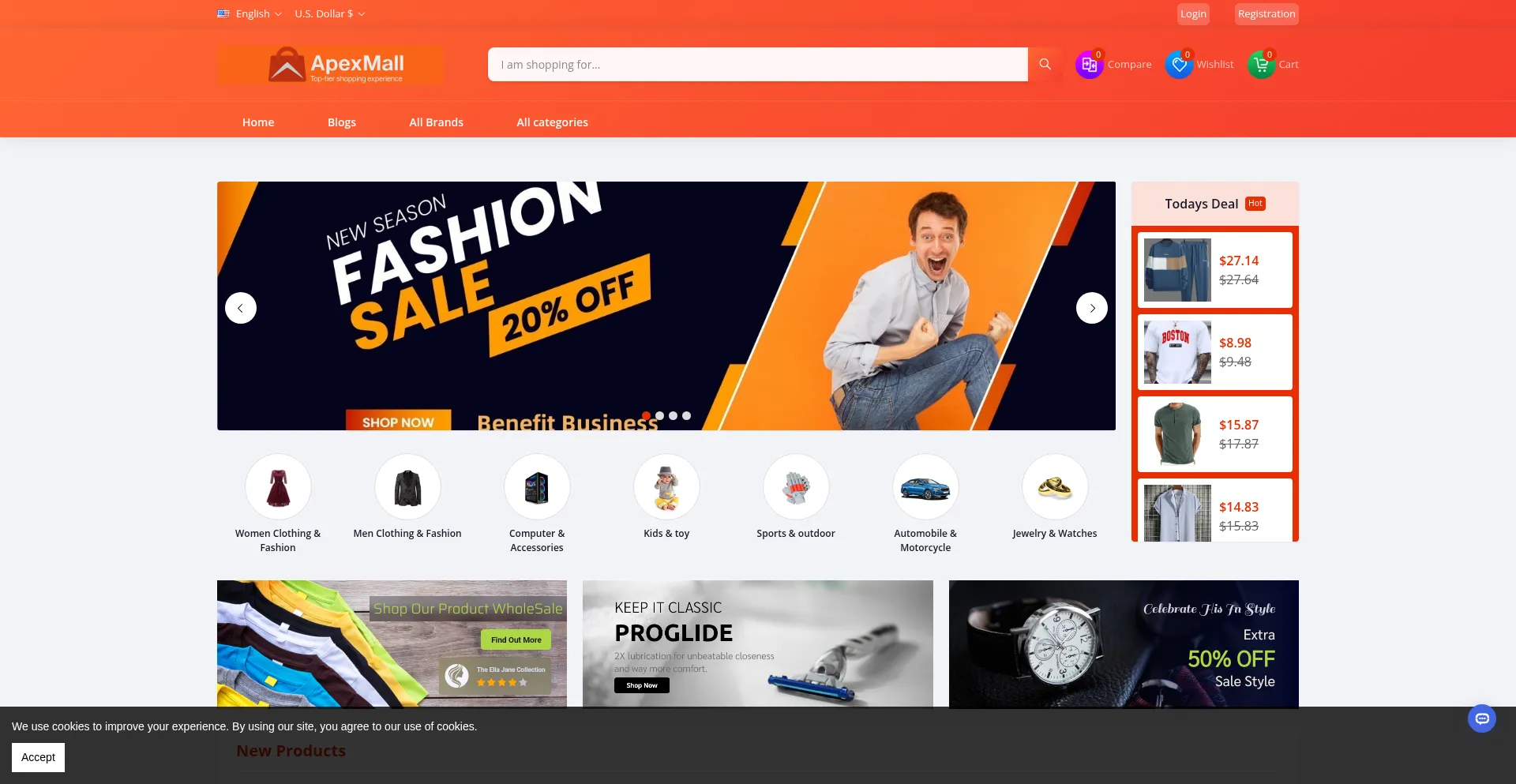 Apexmallstore.vip Screenshot