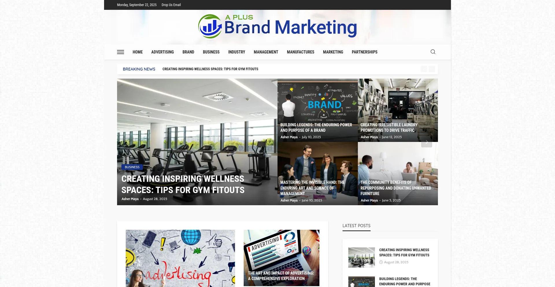 Aplusbrandmarketing.com Screenshot
