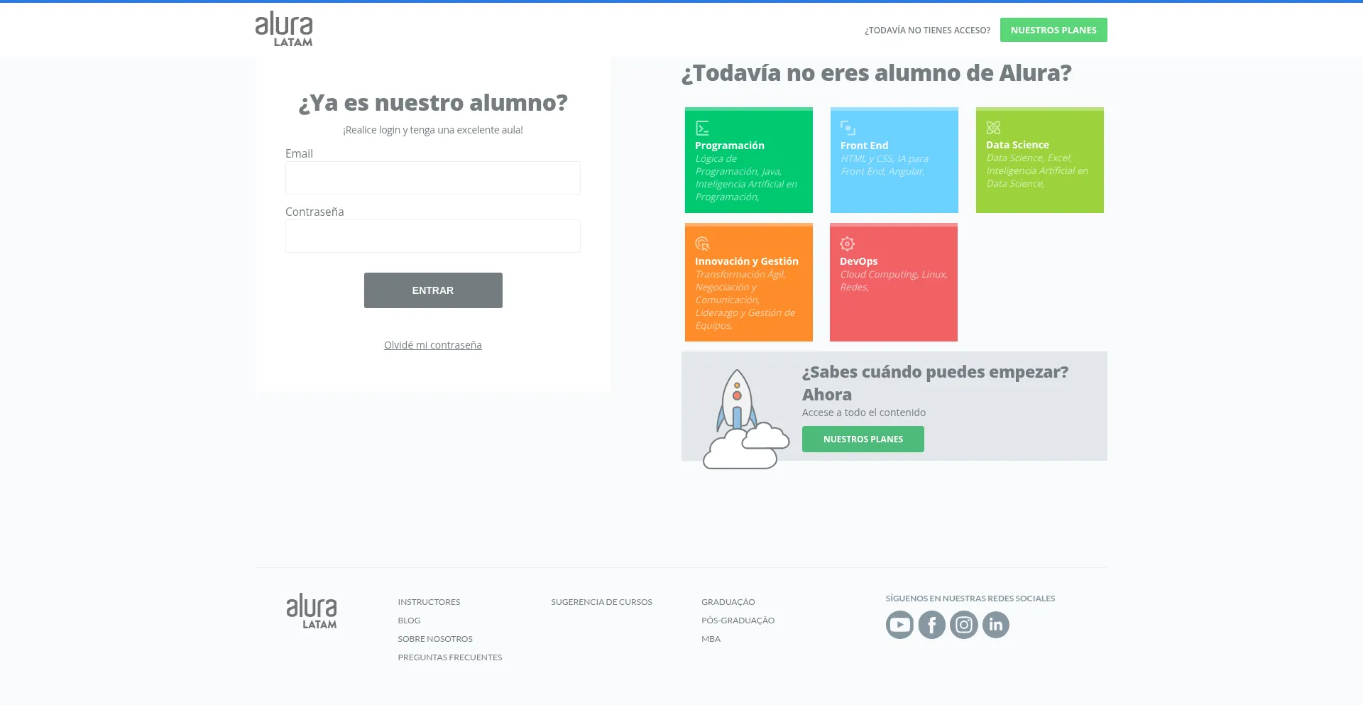 Website screenshot of App.aluracursos.com