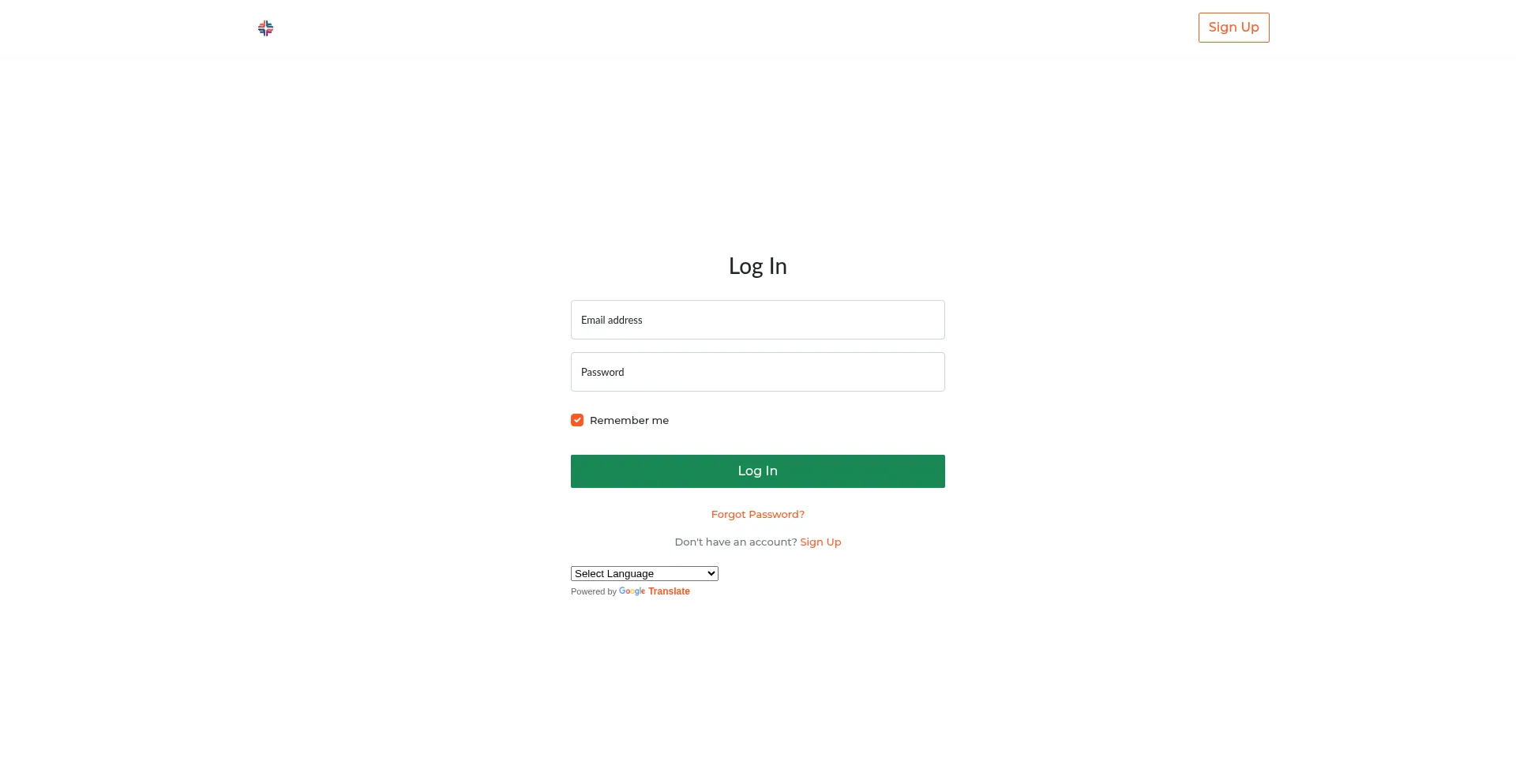 Website screenshot of App.bradrocktrading.com