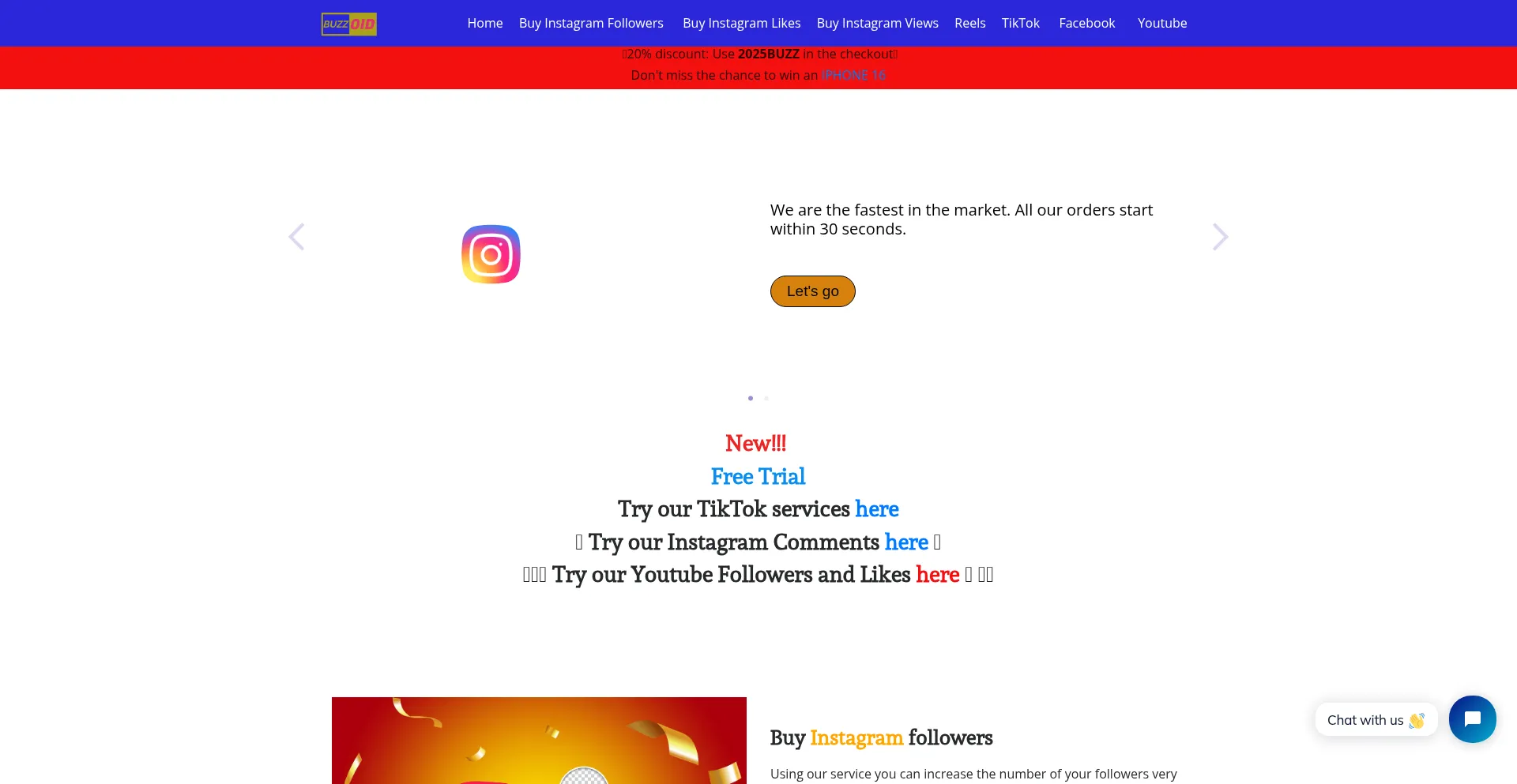 App.buzzoids.com Screenshot