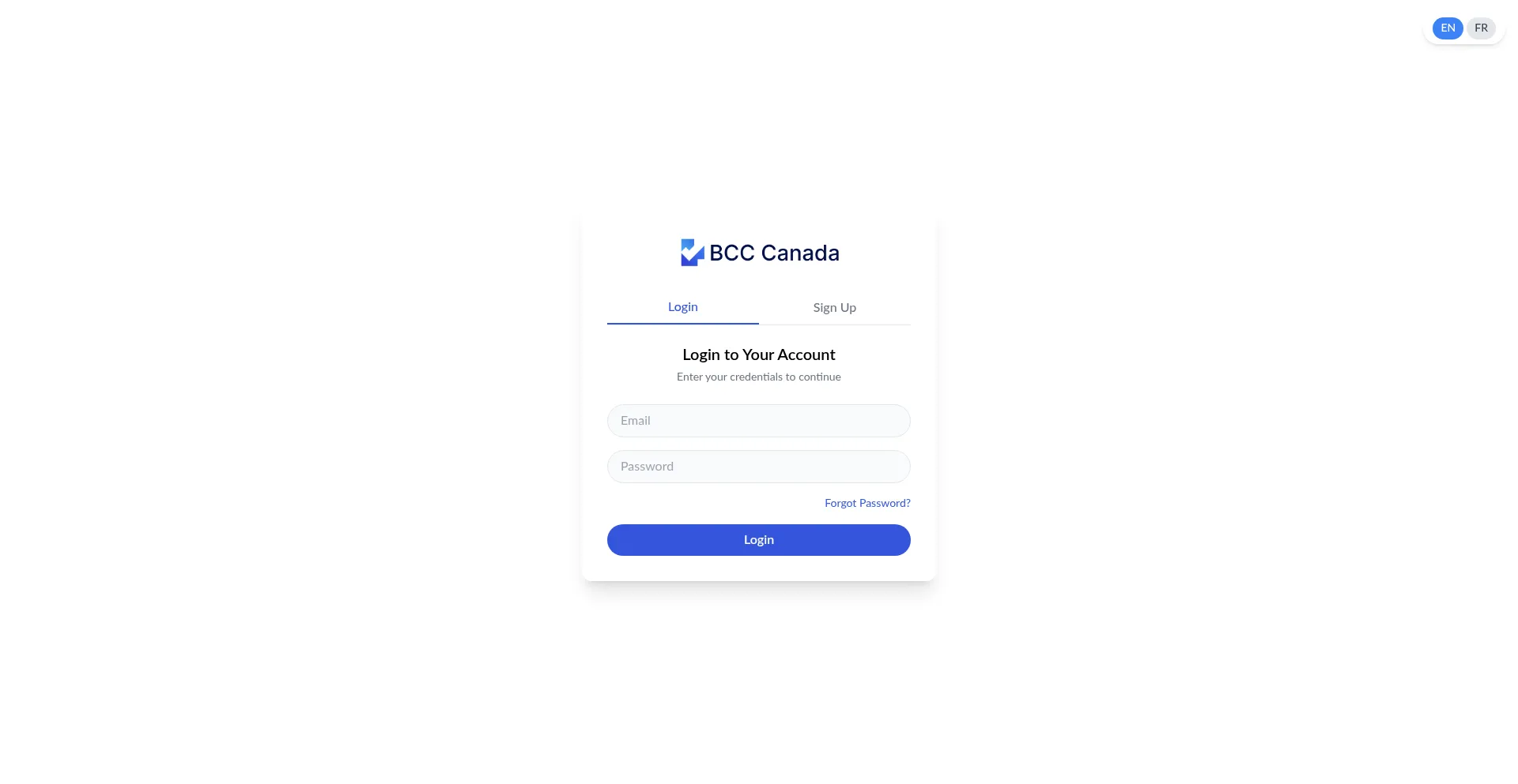 Website screenshot of App.checkcan.com