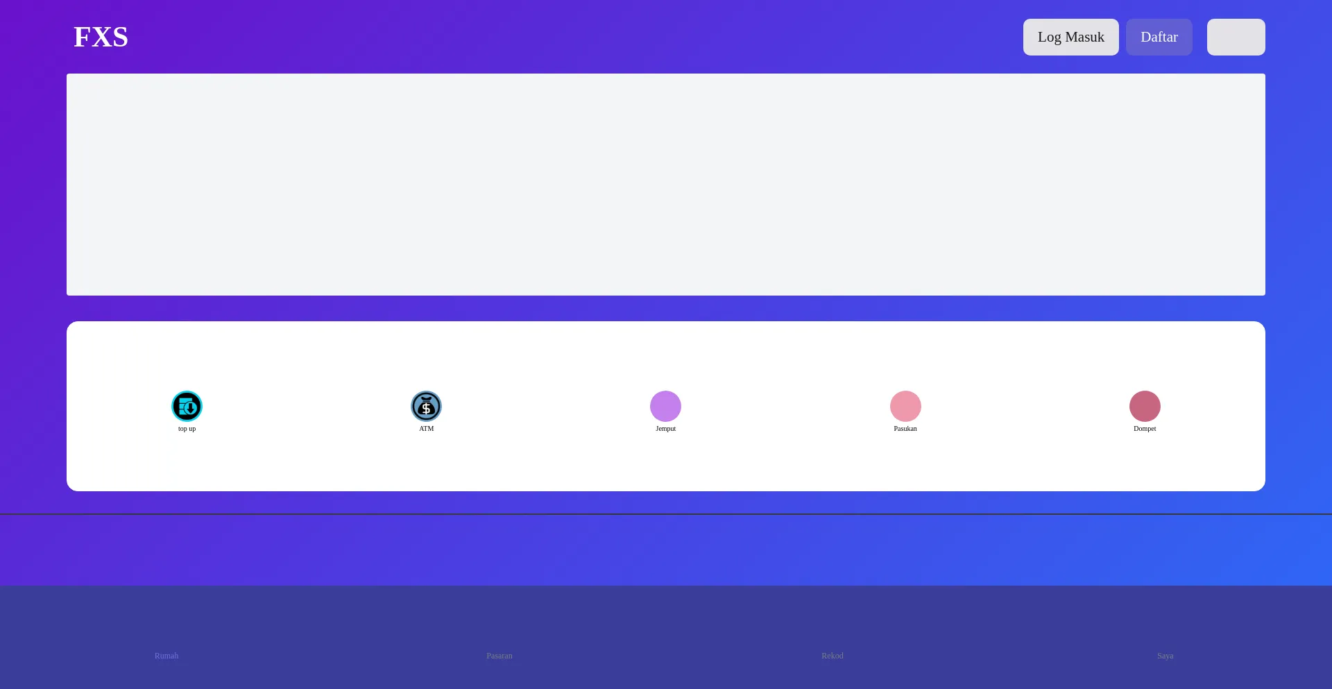 Website screenshot of App.fxs-vip.top