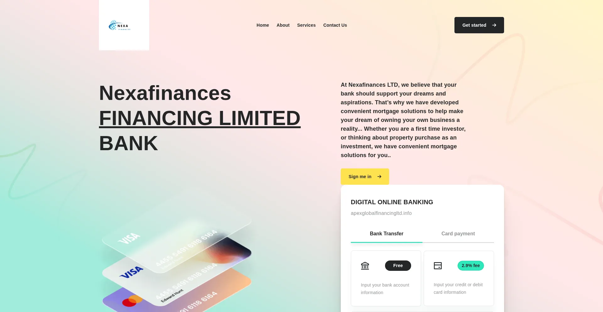 App.nexafinancesltd.info