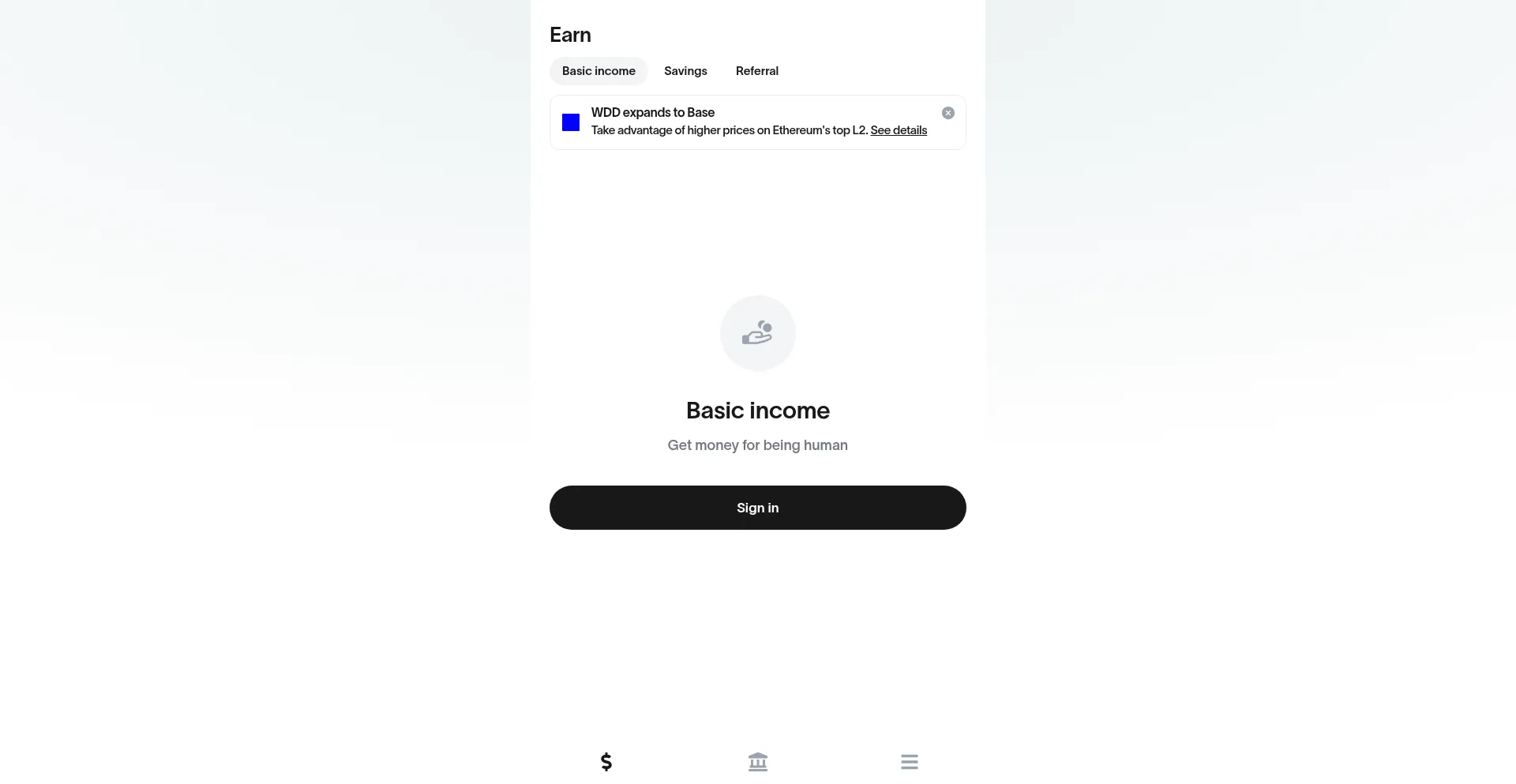 Website screenshot of App.worldrepublic.org