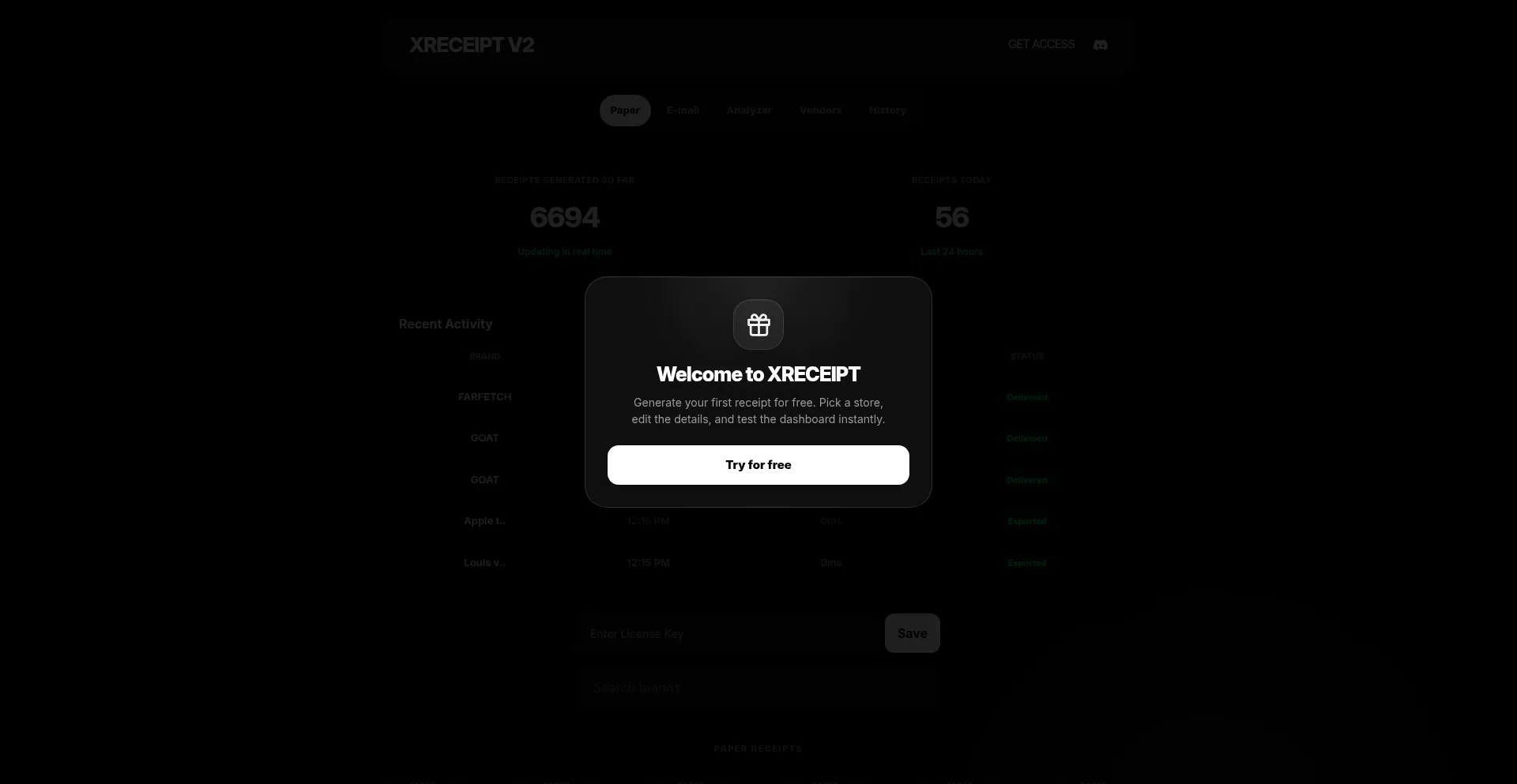 App.xreceipt.store
