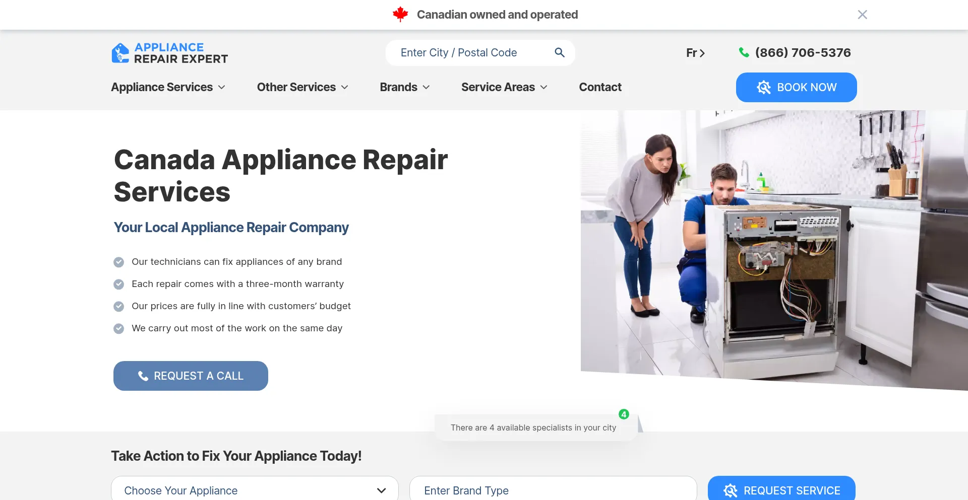 Appliancerepairexpert.ca 安全可靠吗？