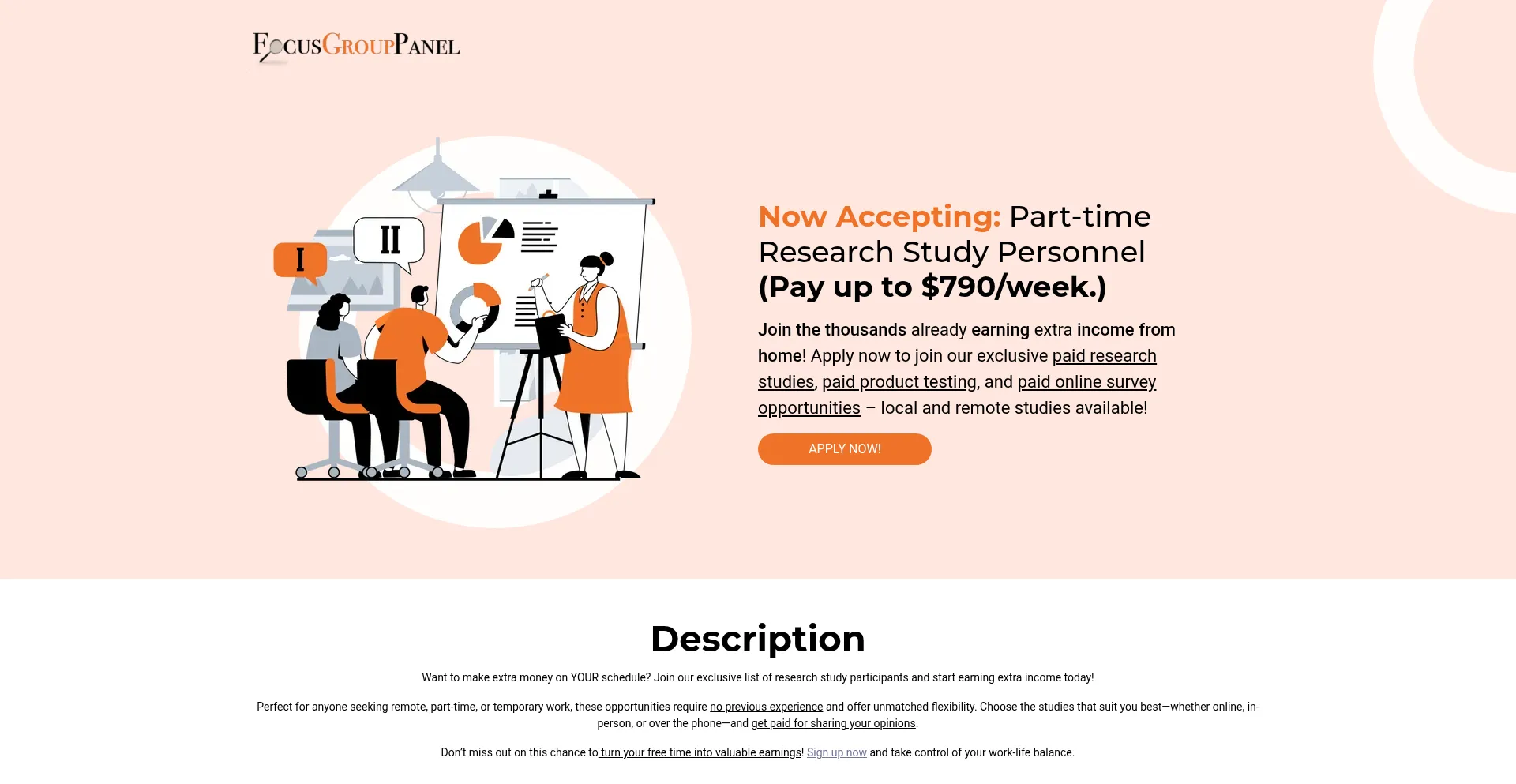 Apply.focusgrouppanel.com Screenshot
