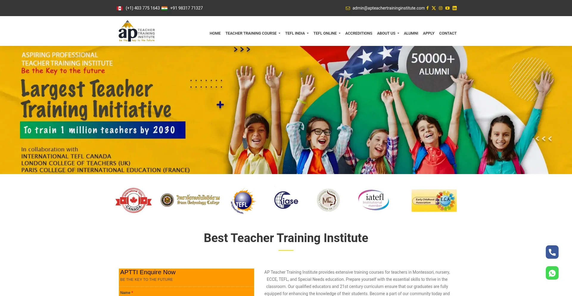 Apteachertraininginstitute.com