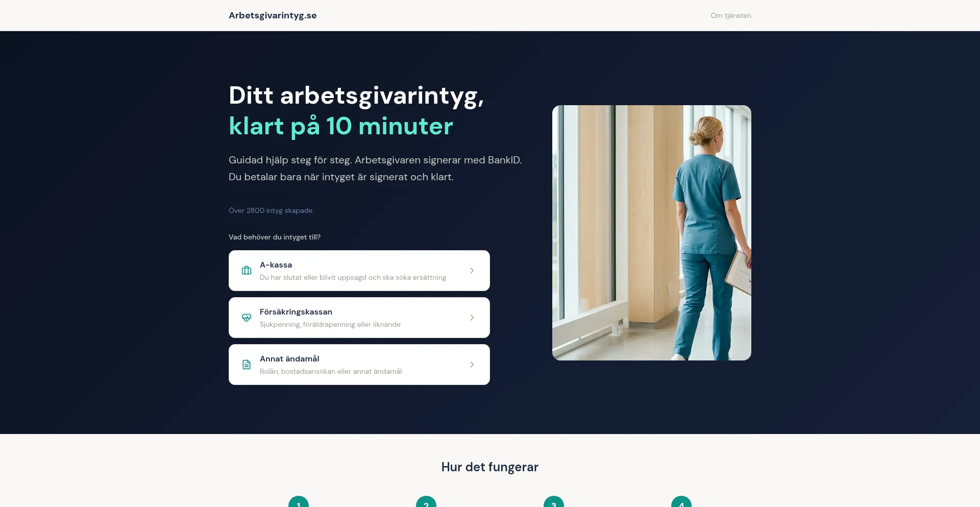 Arbetsgivarintyg.se