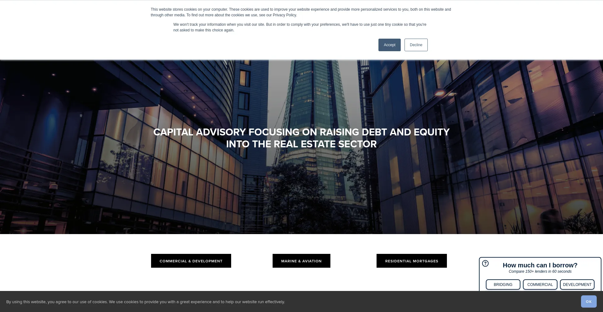 Website screenshot of Arcandco.com
