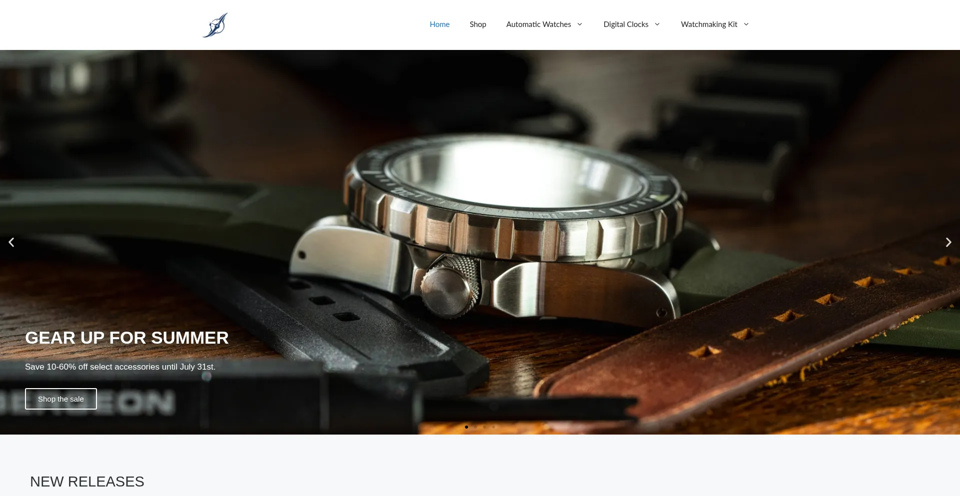 Website screenshot of Armitiq.com