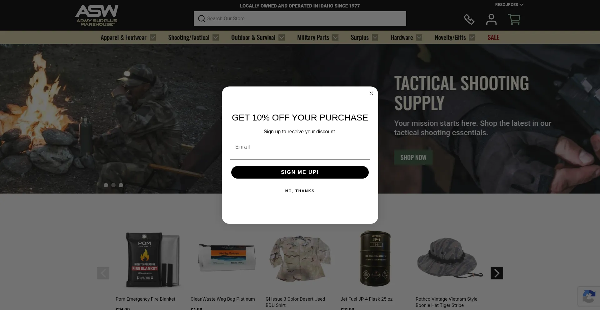 Armysurpluswarehouse.com