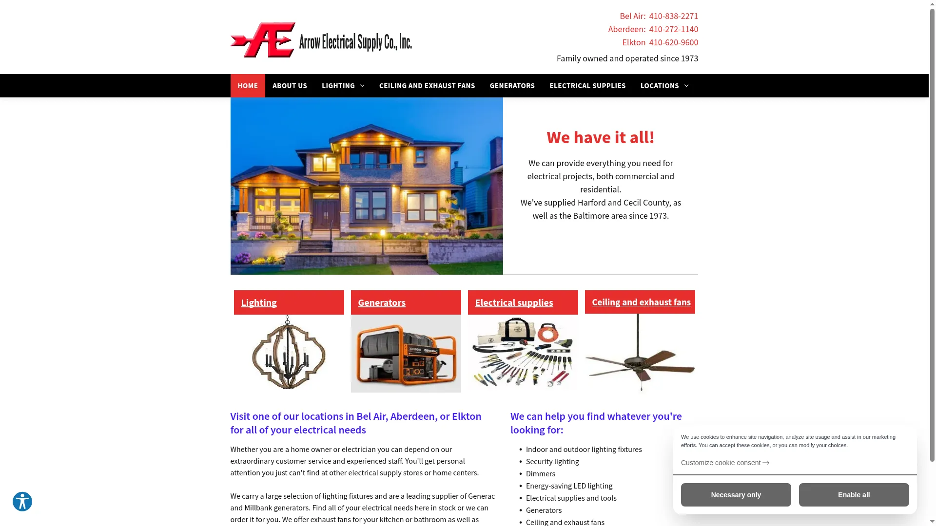 Arrowelectricalsupply.com