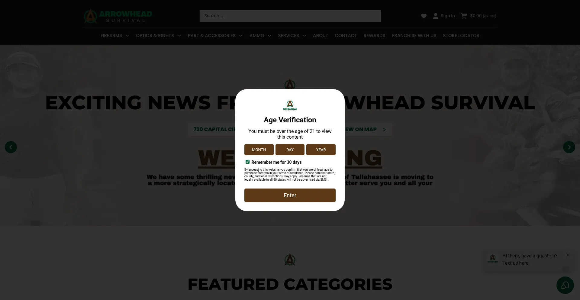 Arrowheadsurvival.com 安全可靠吗？