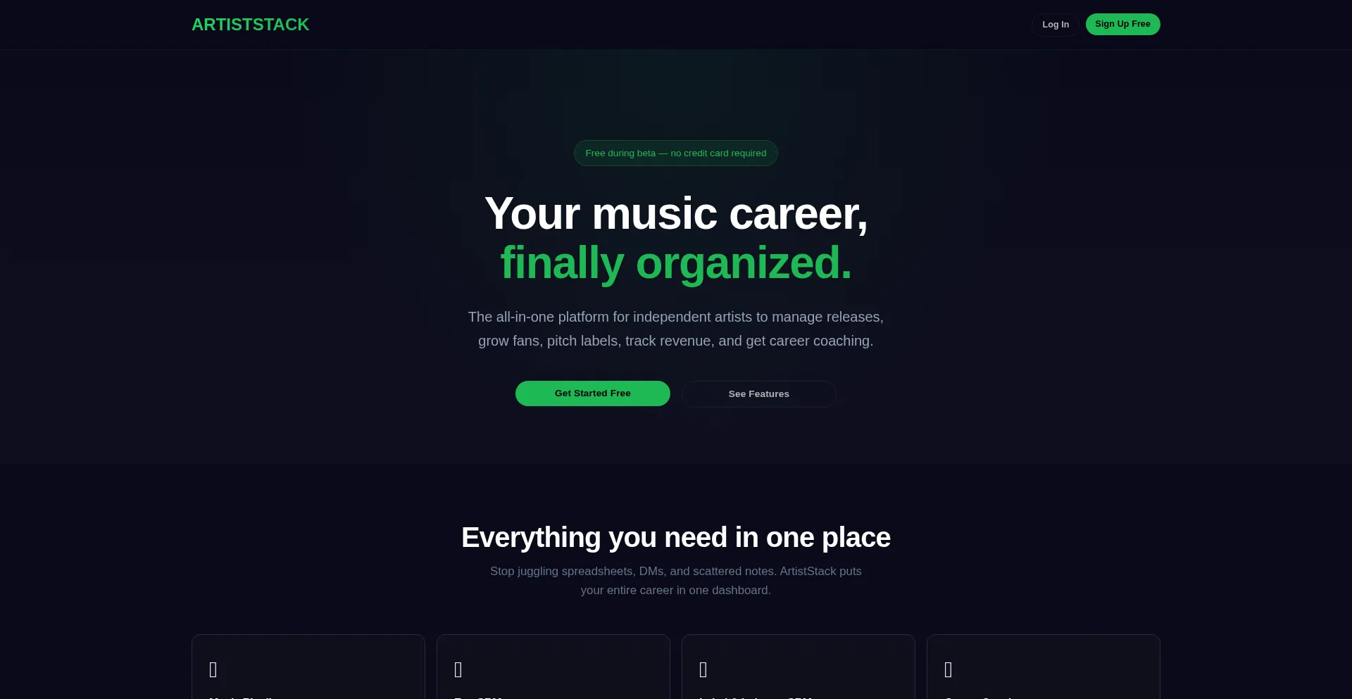 Artiststack.io