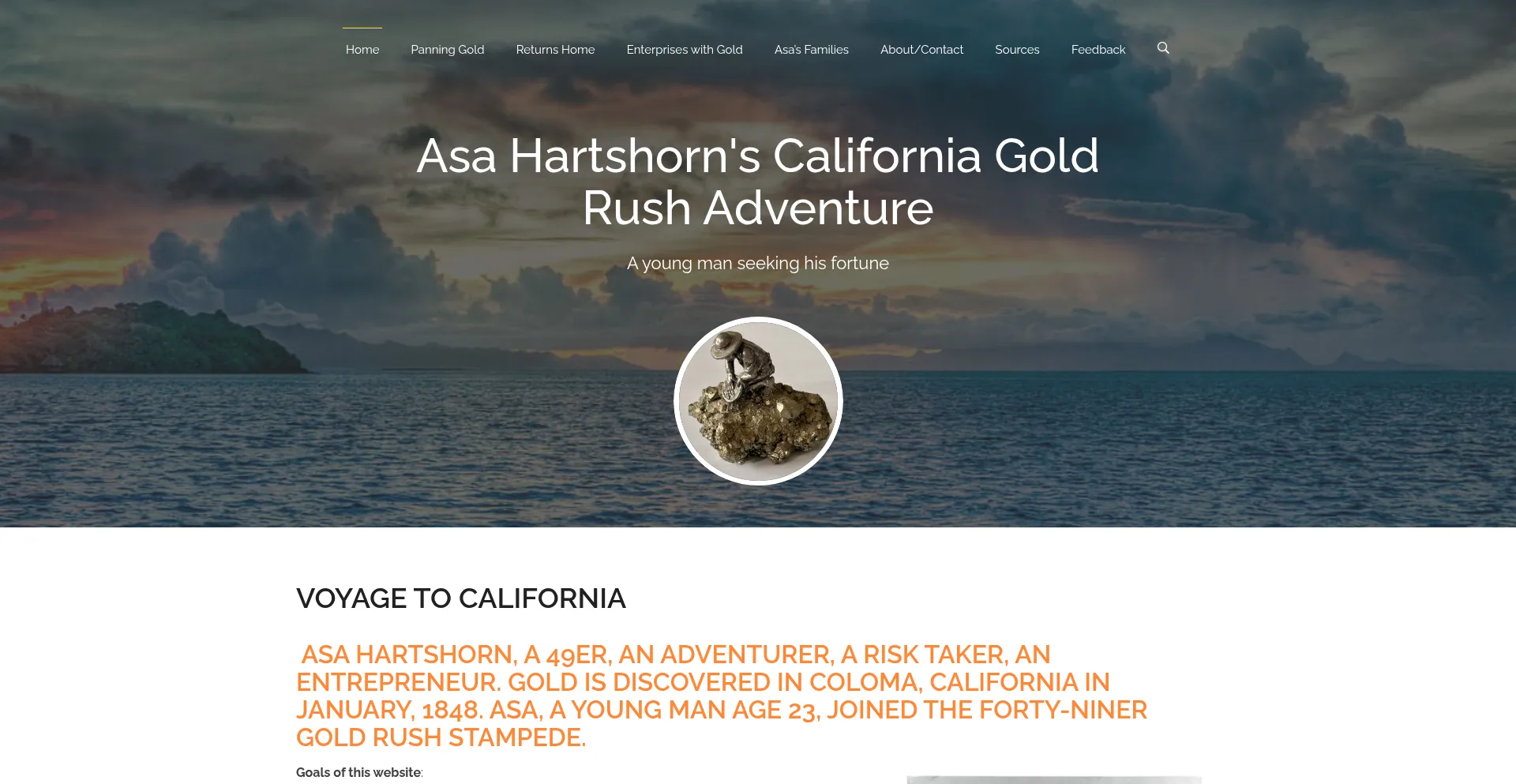Asahartshorn49er.com Screenshot
